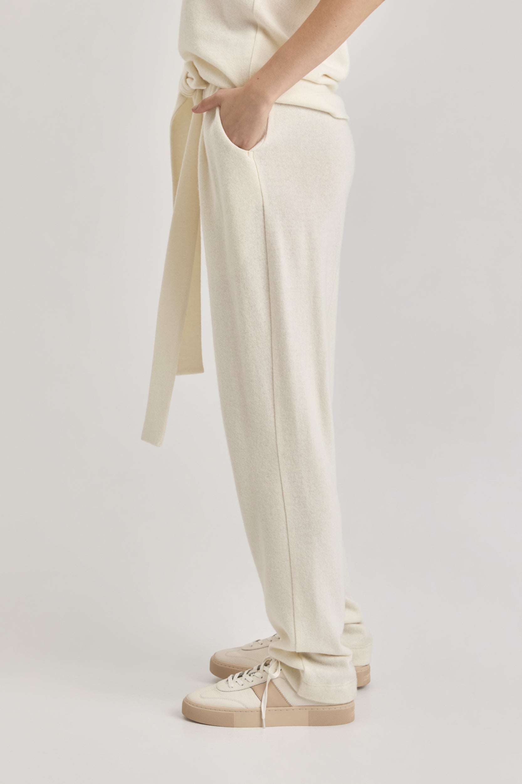 Loungewear Set in Ivory White