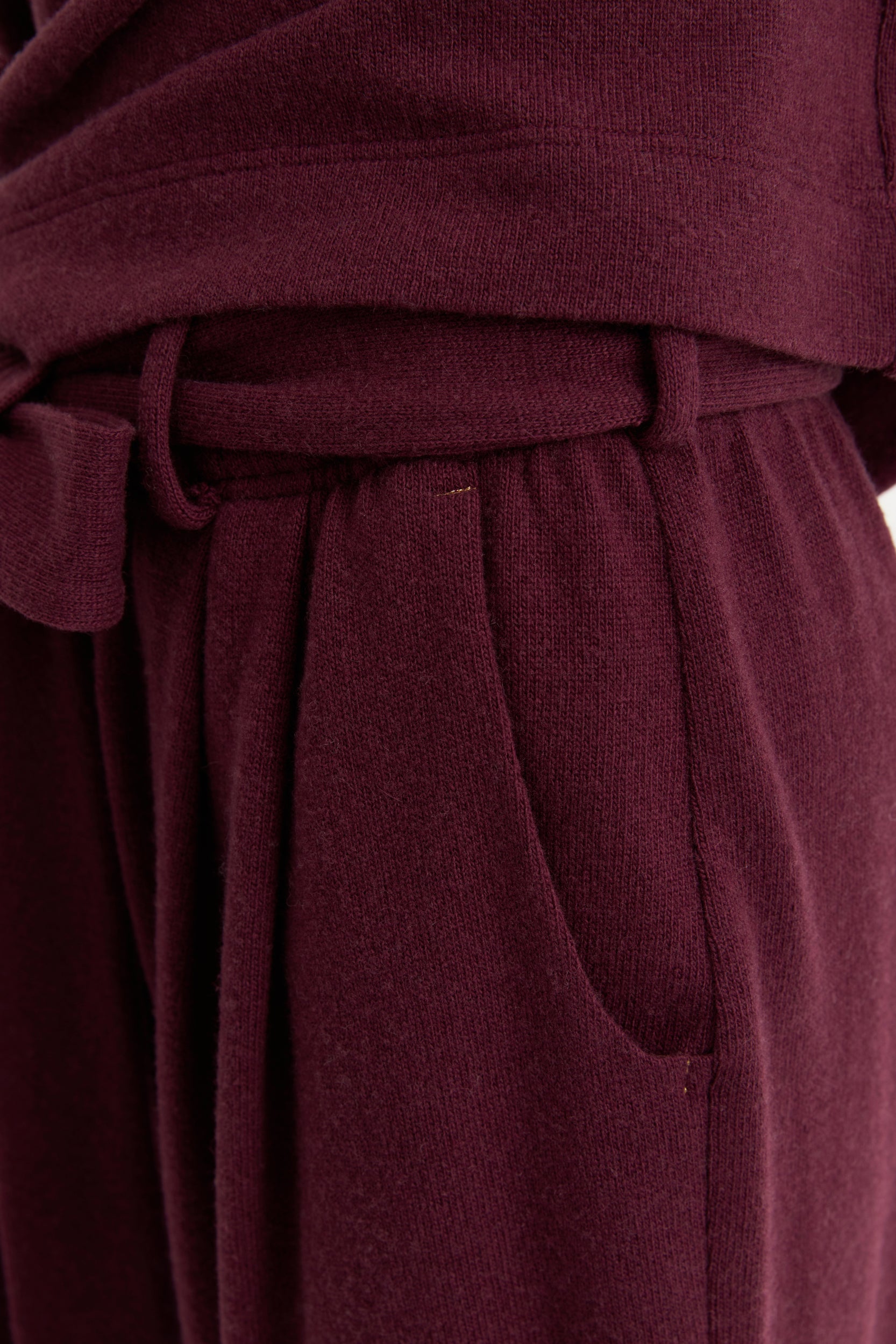 Loungewear Set in Burgundy