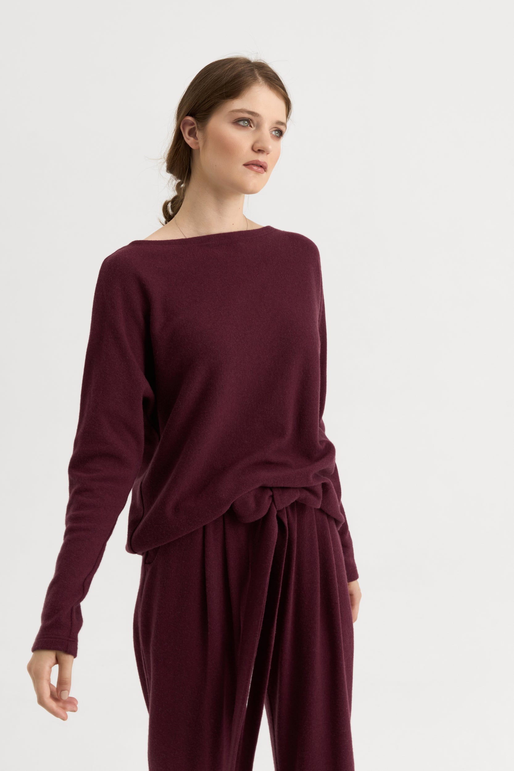 Loungewear Set in Burgundy