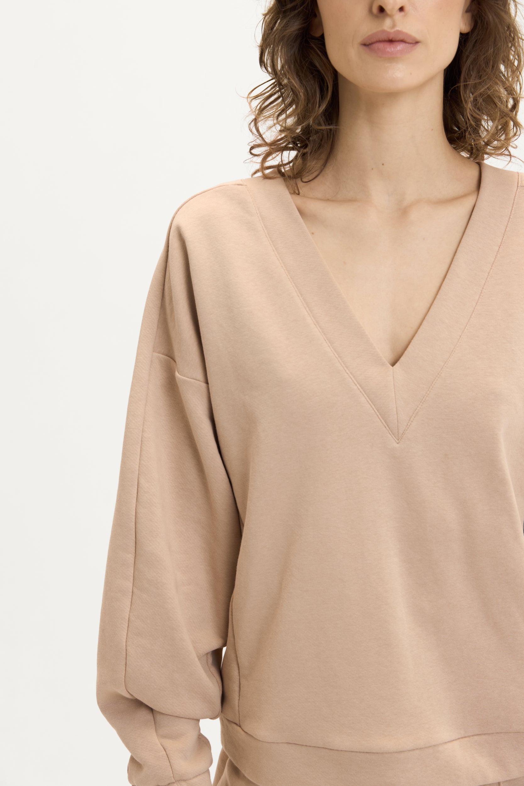 Loungewear Set in Light Brown