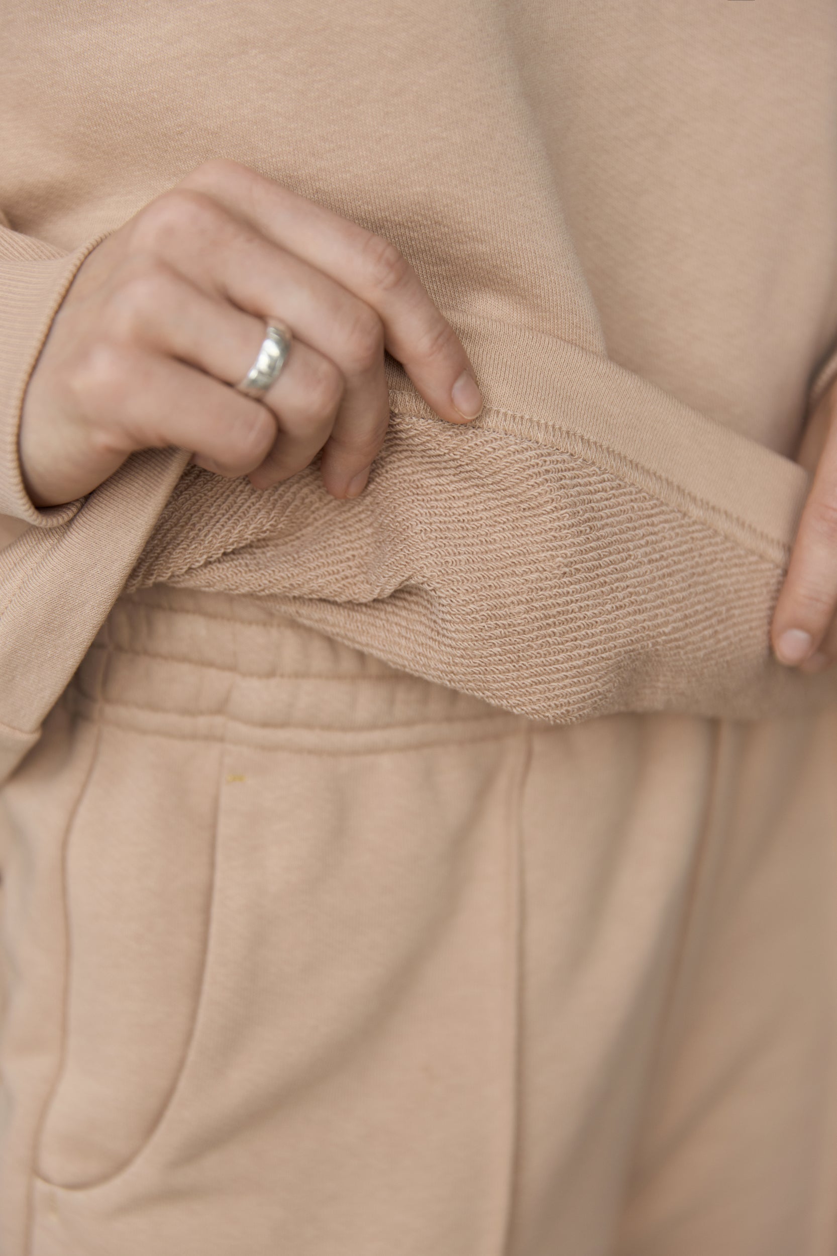 Loungewear Set in Light Brown