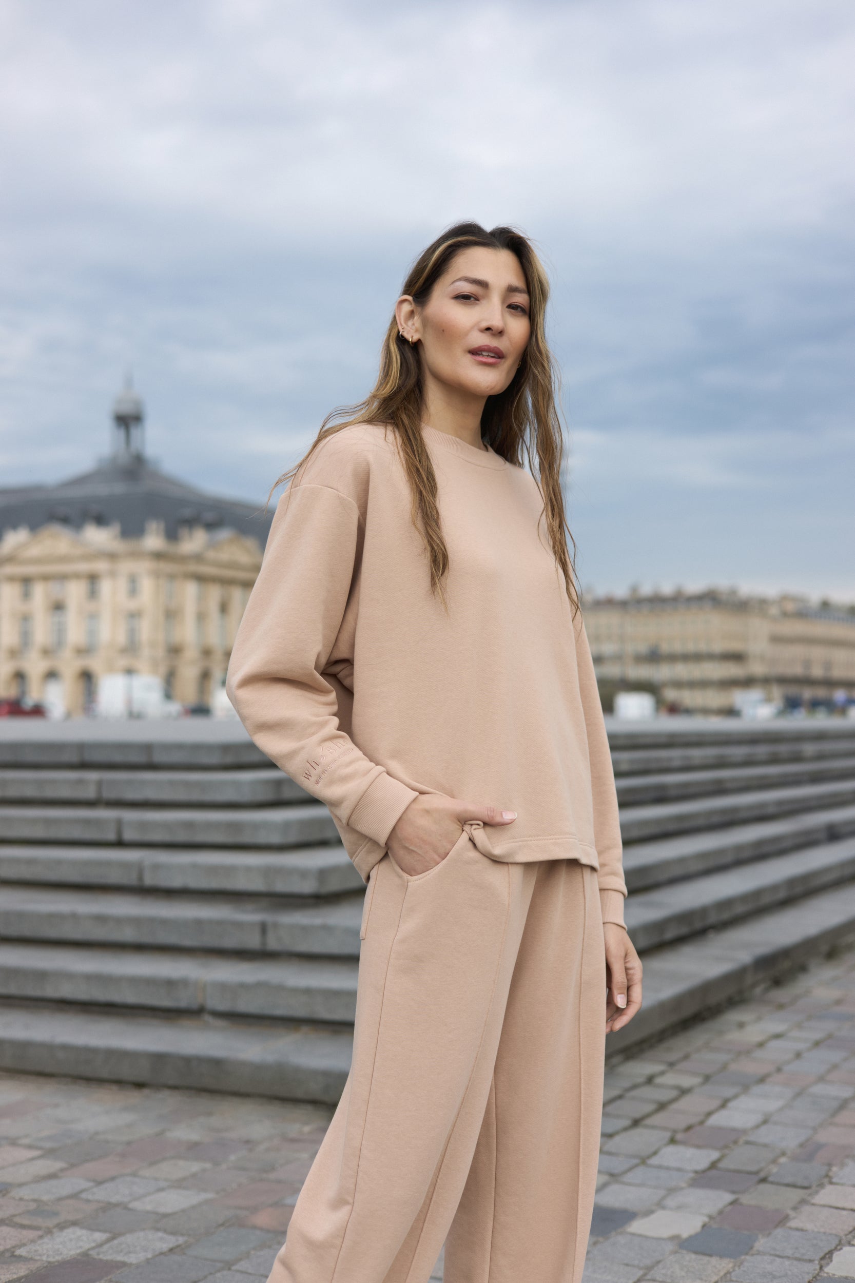 Loungewear Set in Light Brown