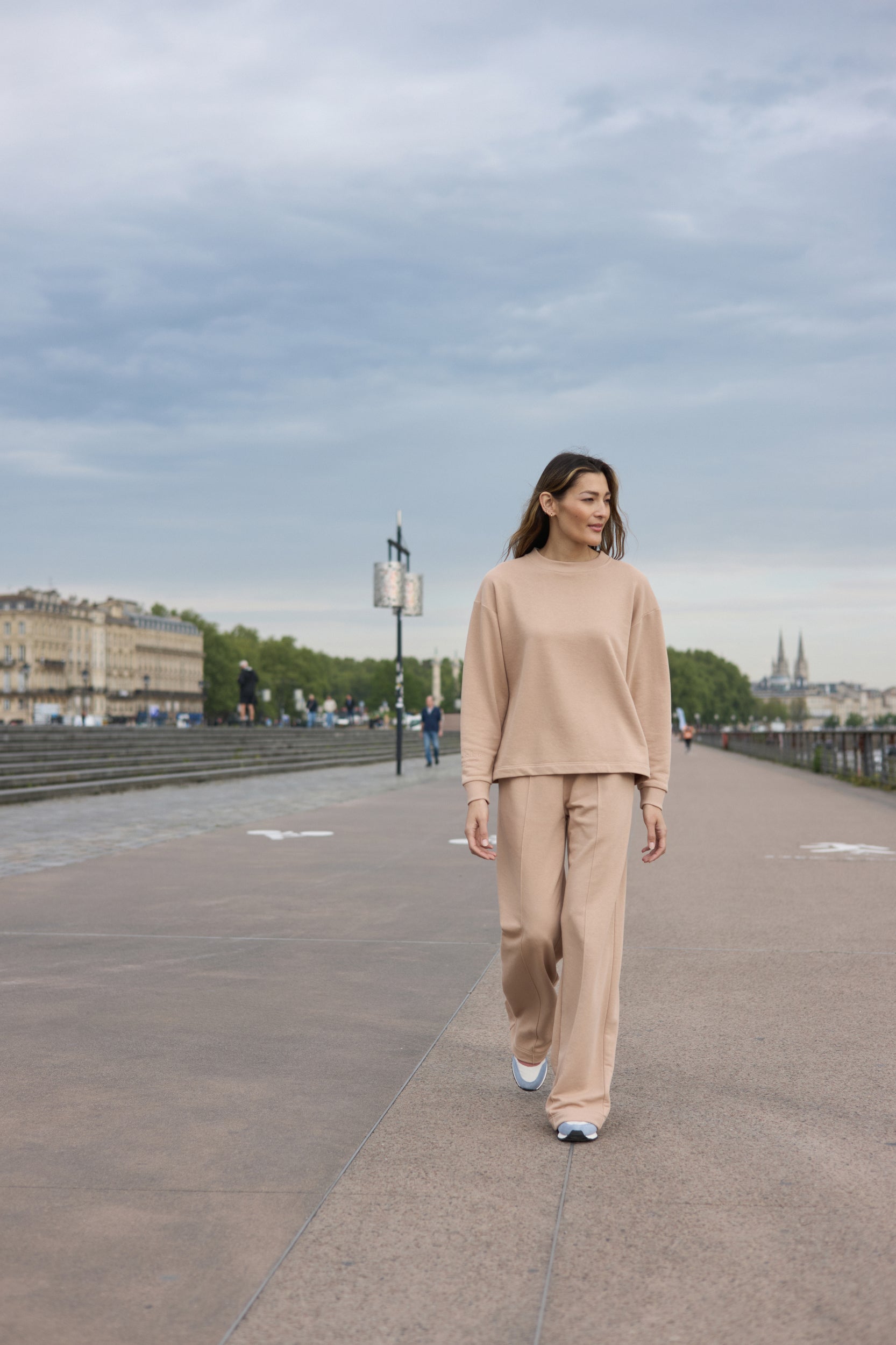 Loungewear Set in Light Brown