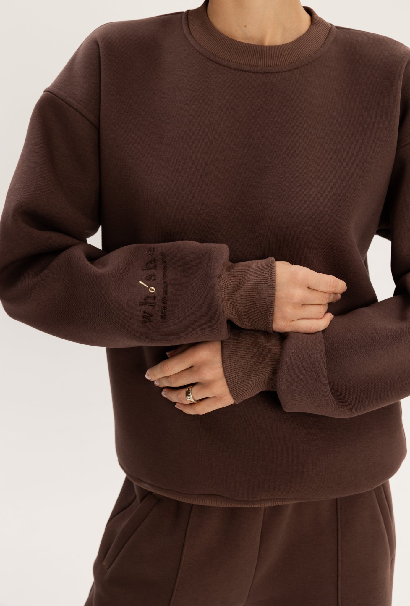 Stella Sweatshirt in Chocolate