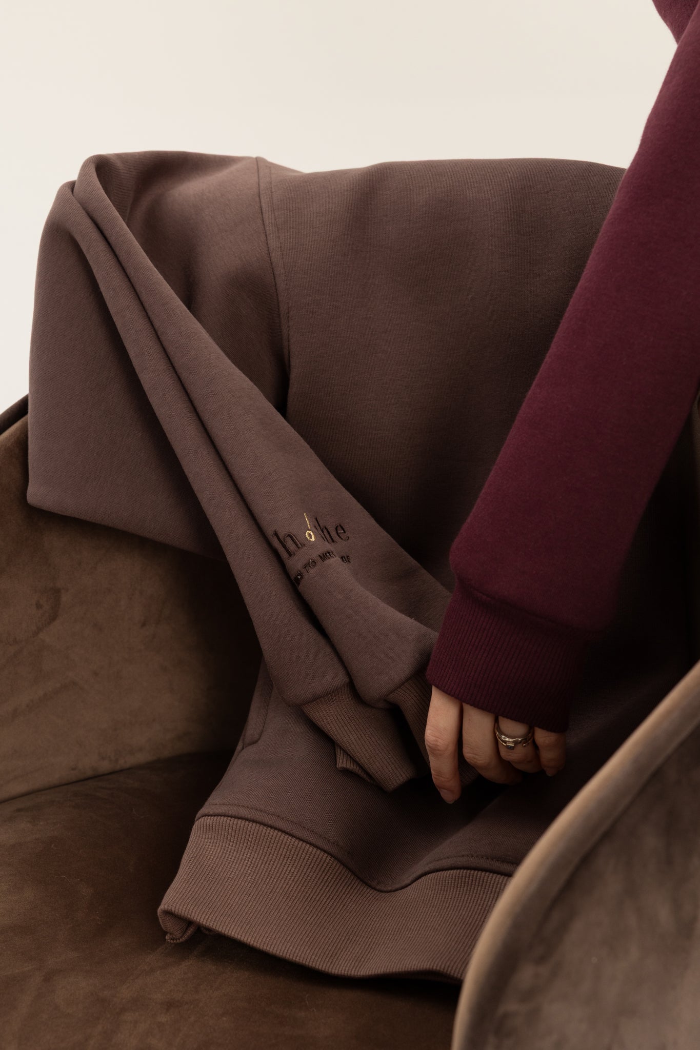 Stella Sweatshirt in Chocolate