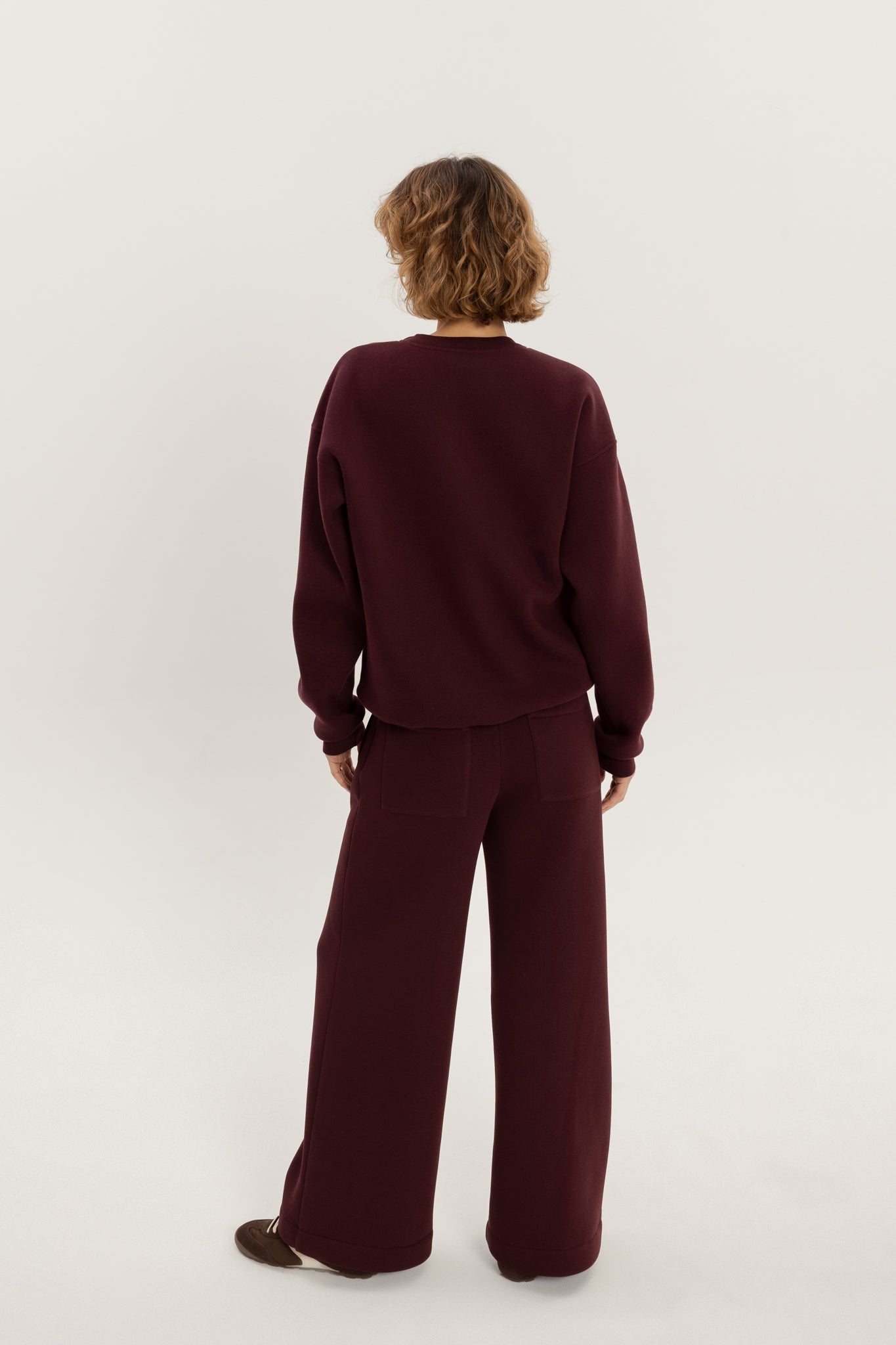Loungewear Set in Burgundy