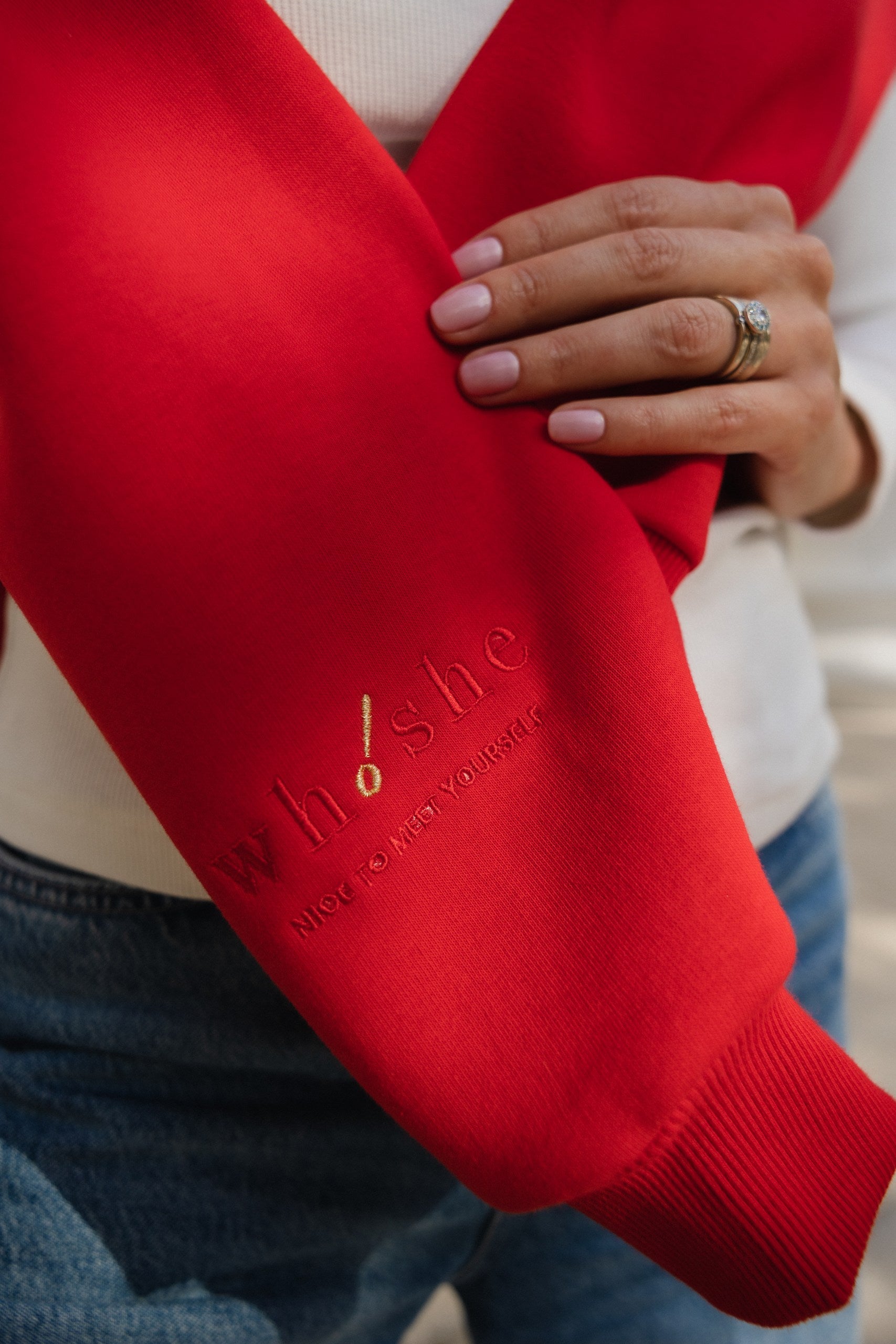 Stella Sweatshirt in red