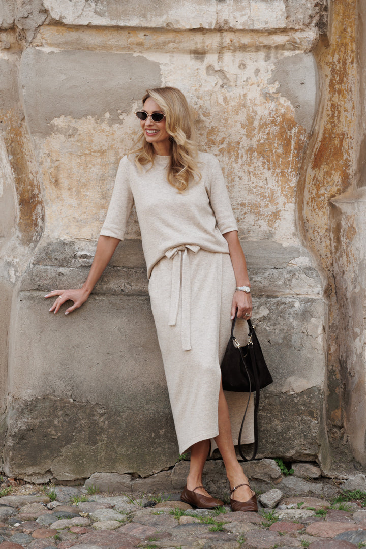 Skirt Avelia in Sand
