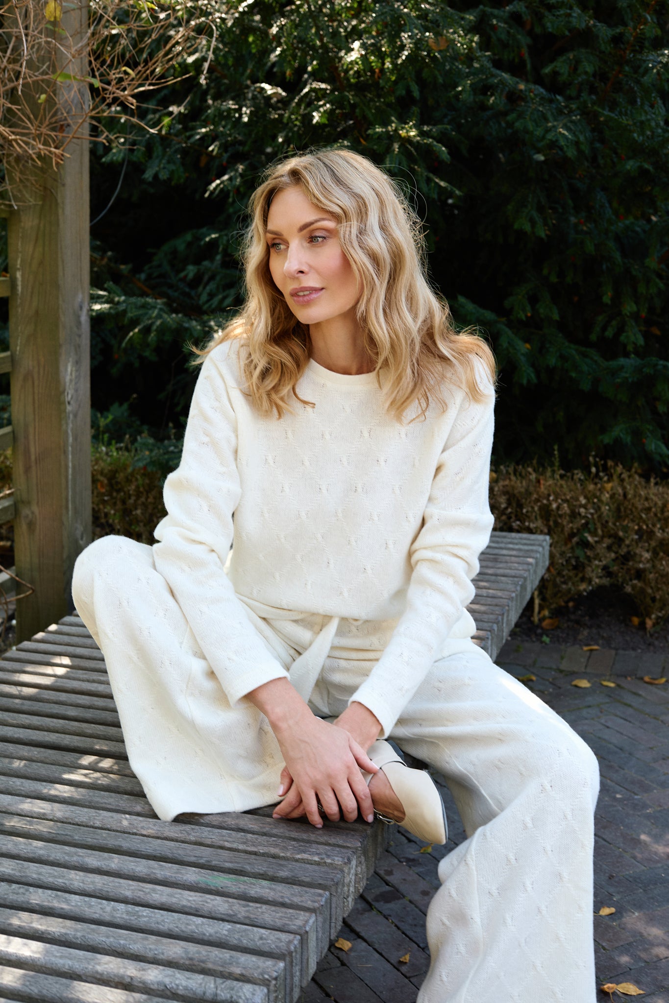 Loungewear Set in Ivory
