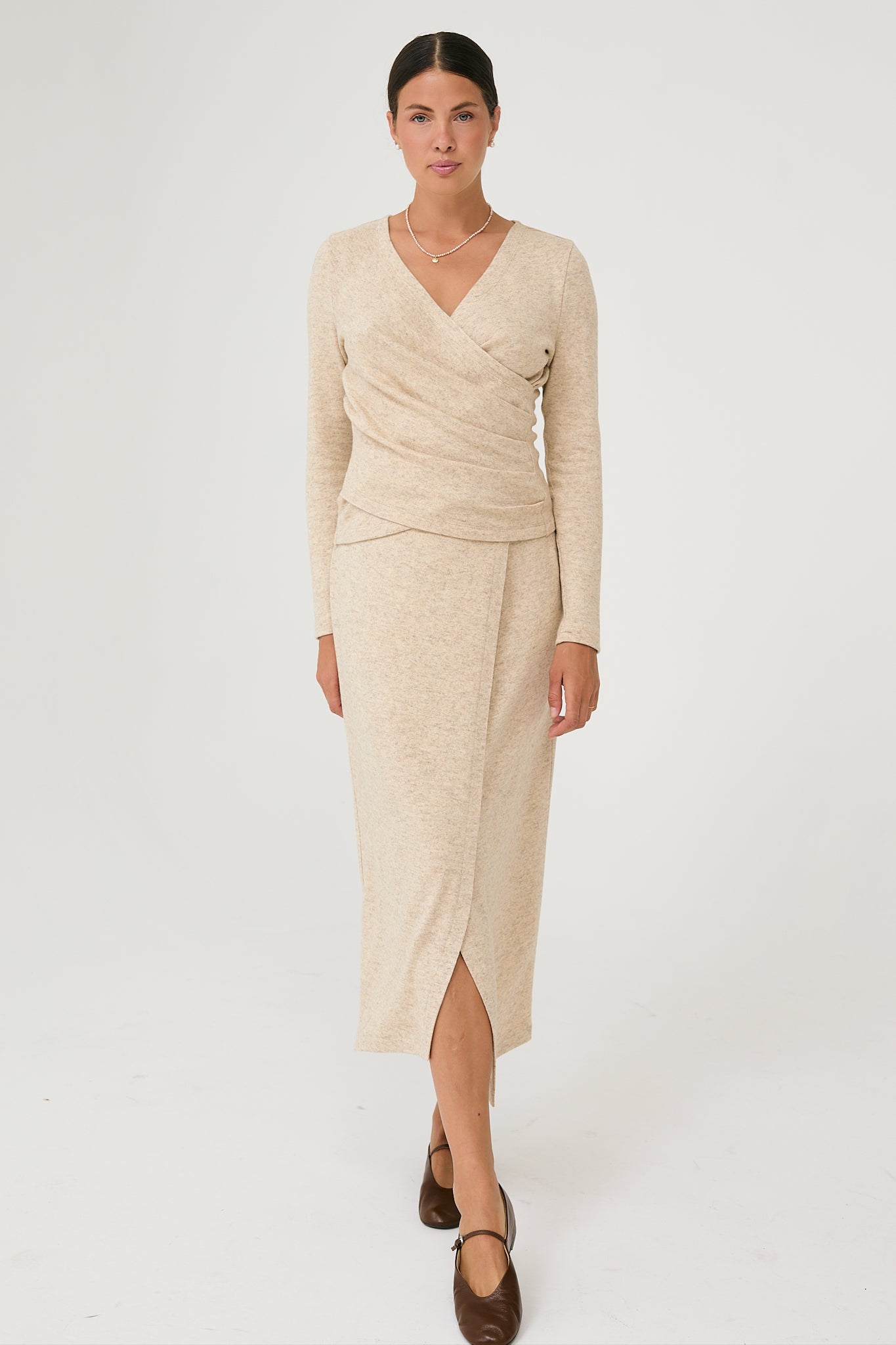 Skirt Avelia in Sand