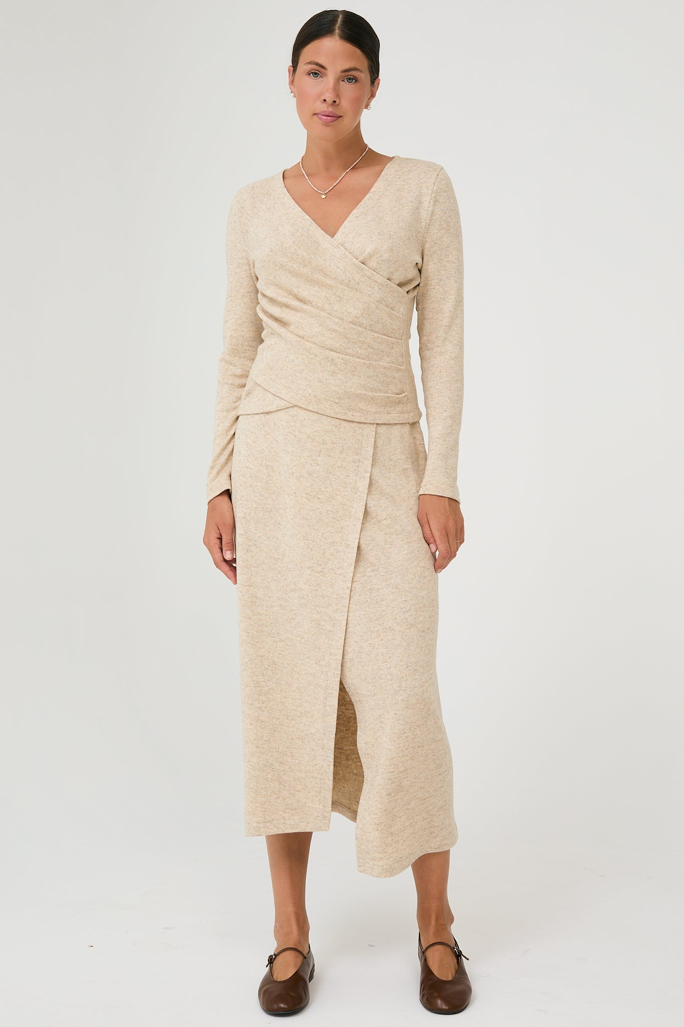 Skirt Avelia in Sand