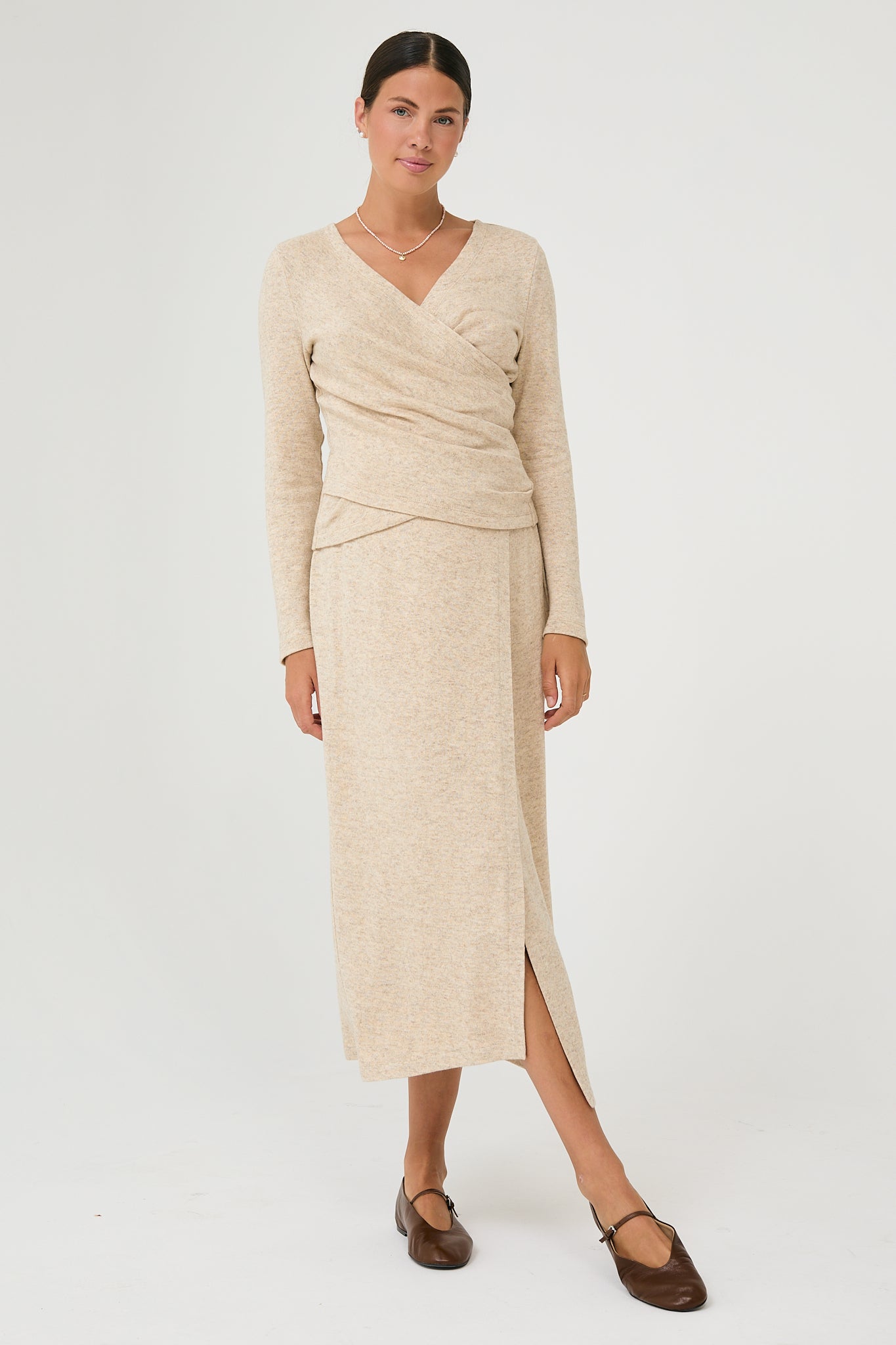 Skirt Avelia in Sand