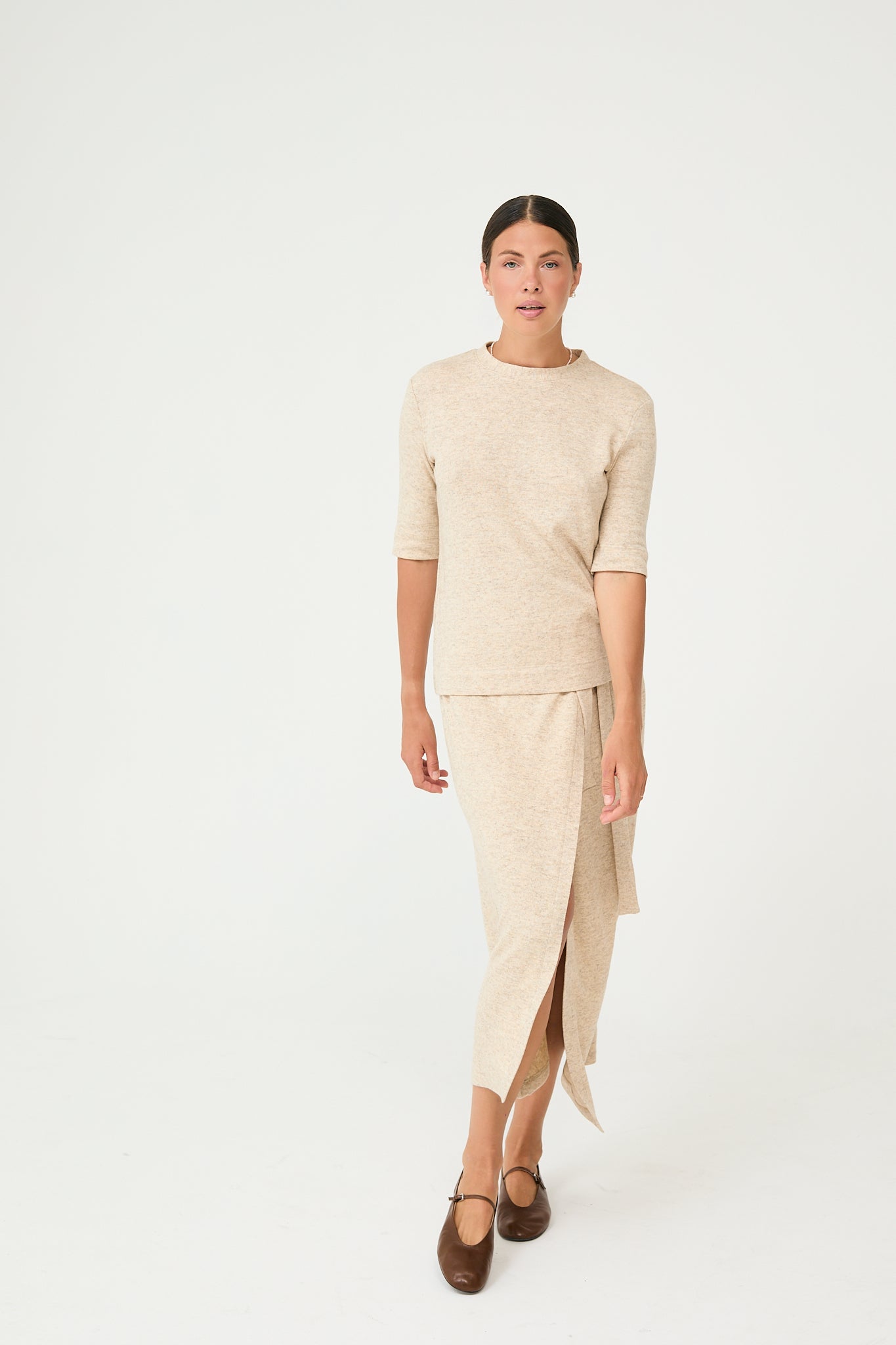 Skirt Avelia in Sand