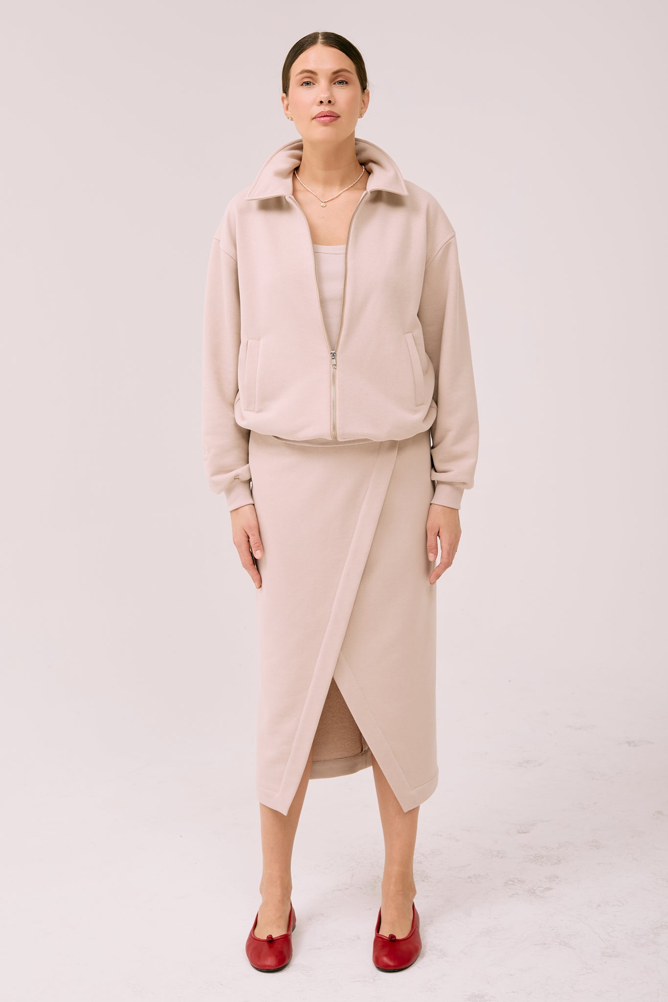 Skirt Unda in Creamy