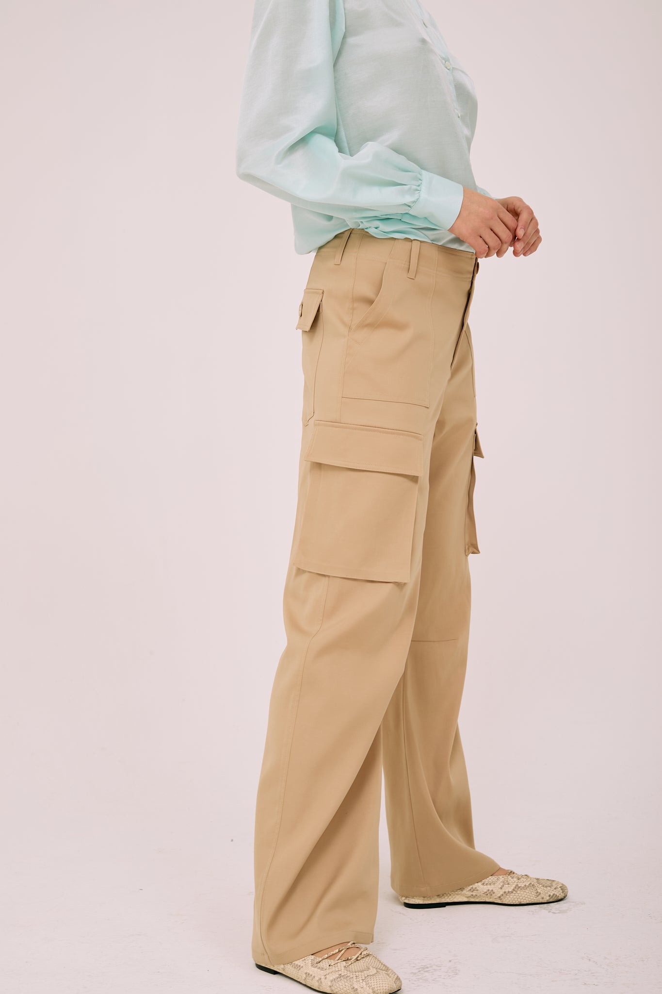 Alia Pants in Brown