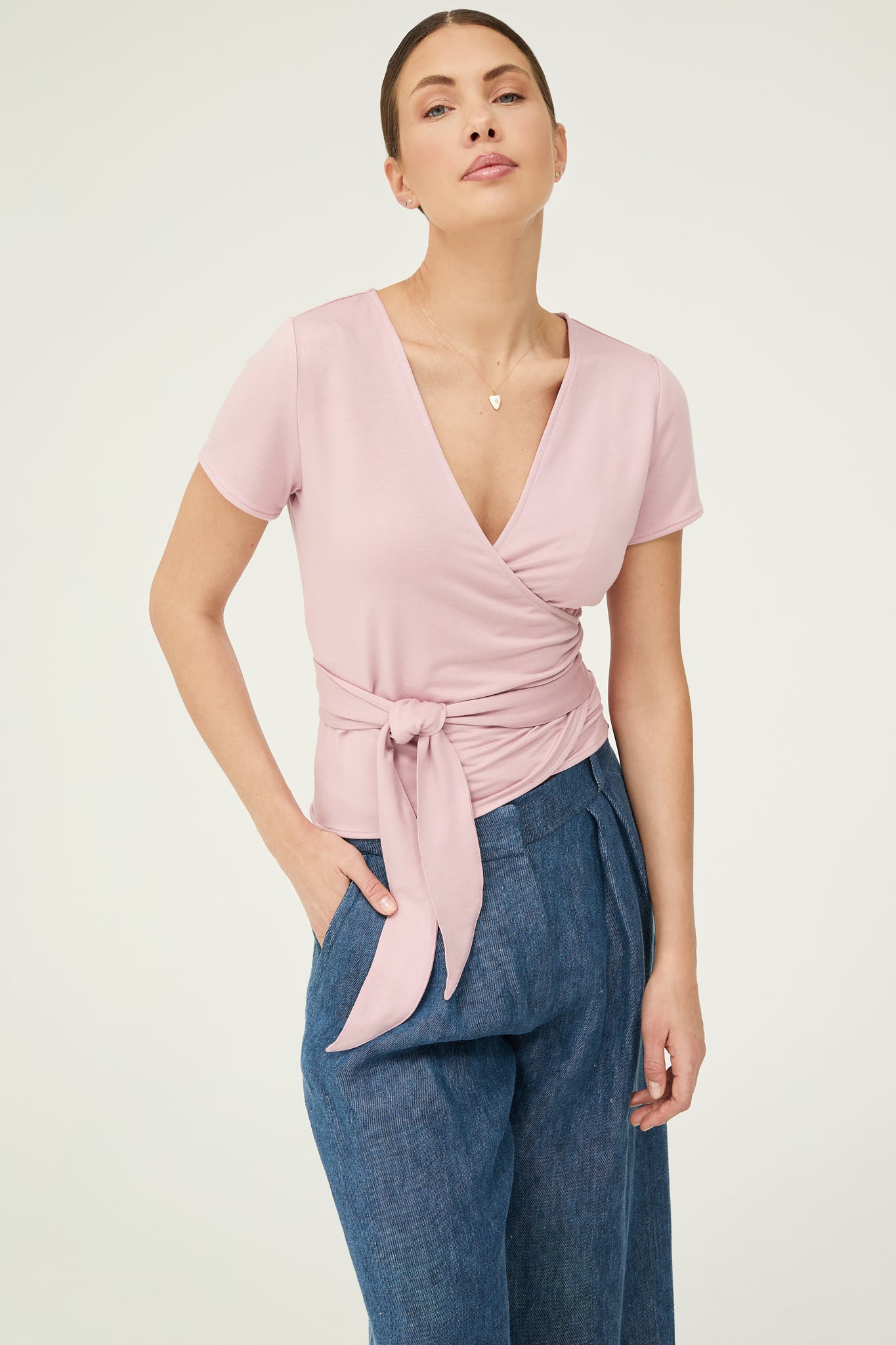 Marilla Blouse in Pink
