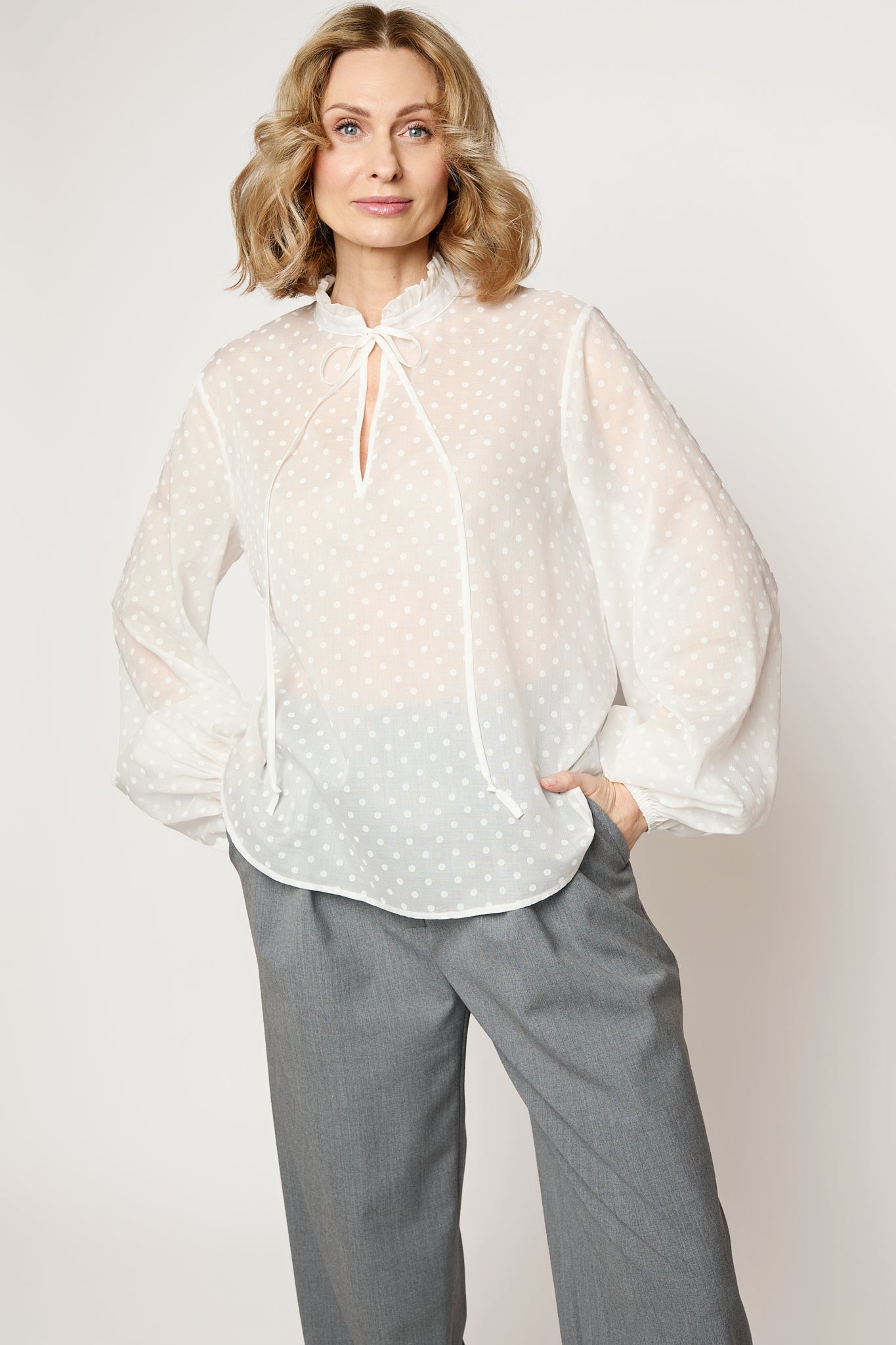 Blouse Pristina - white colour