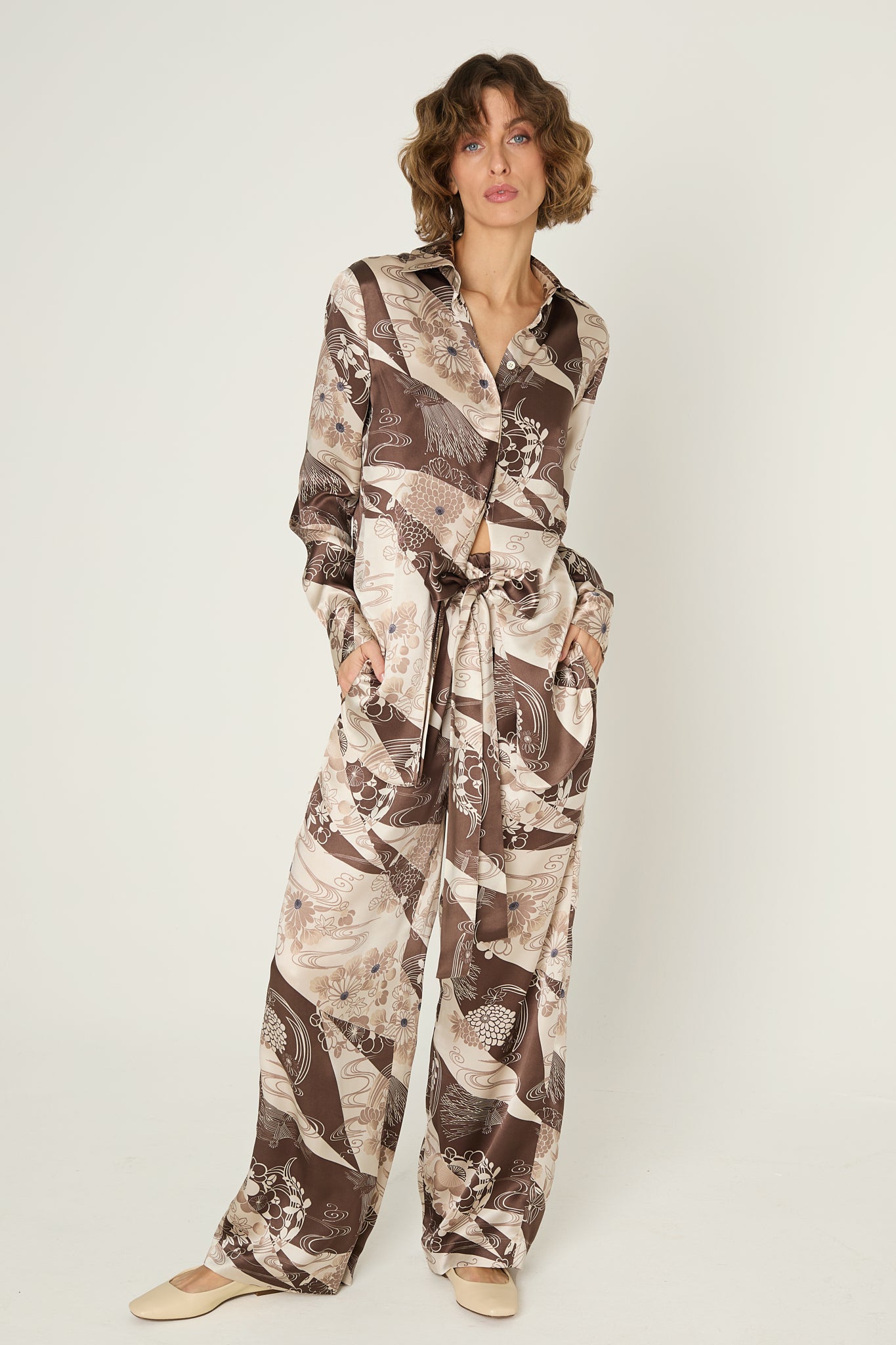 Lilium Trousers in Multicolour