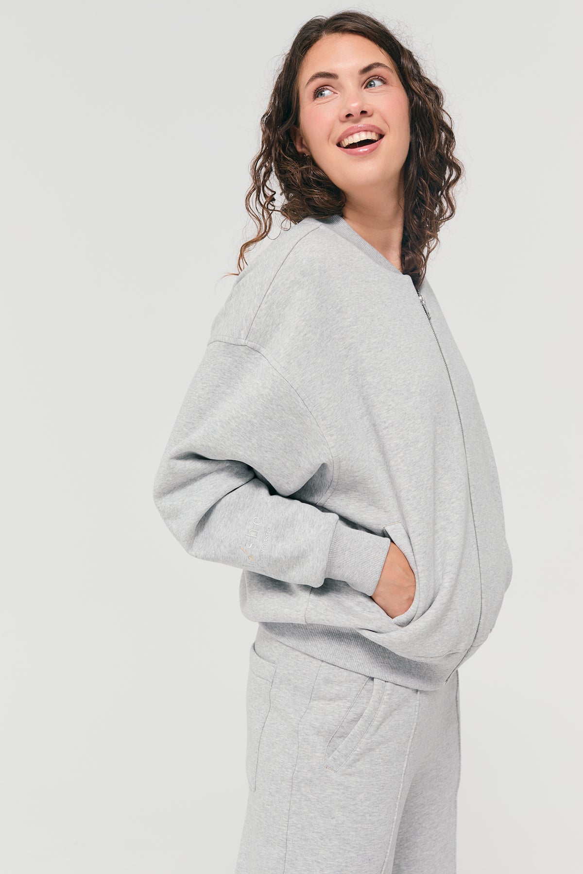 Viva Bomber jacket in Grey