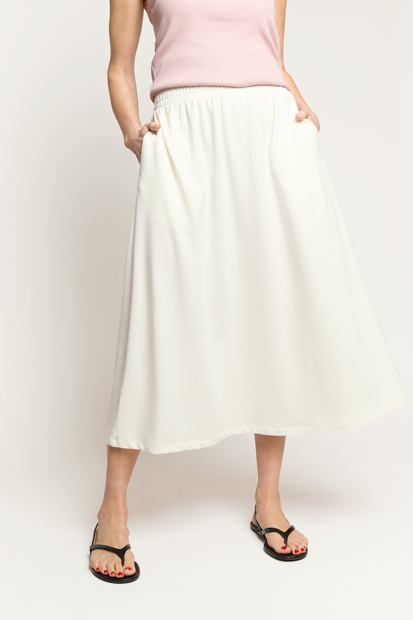 Skirt Blanca in white