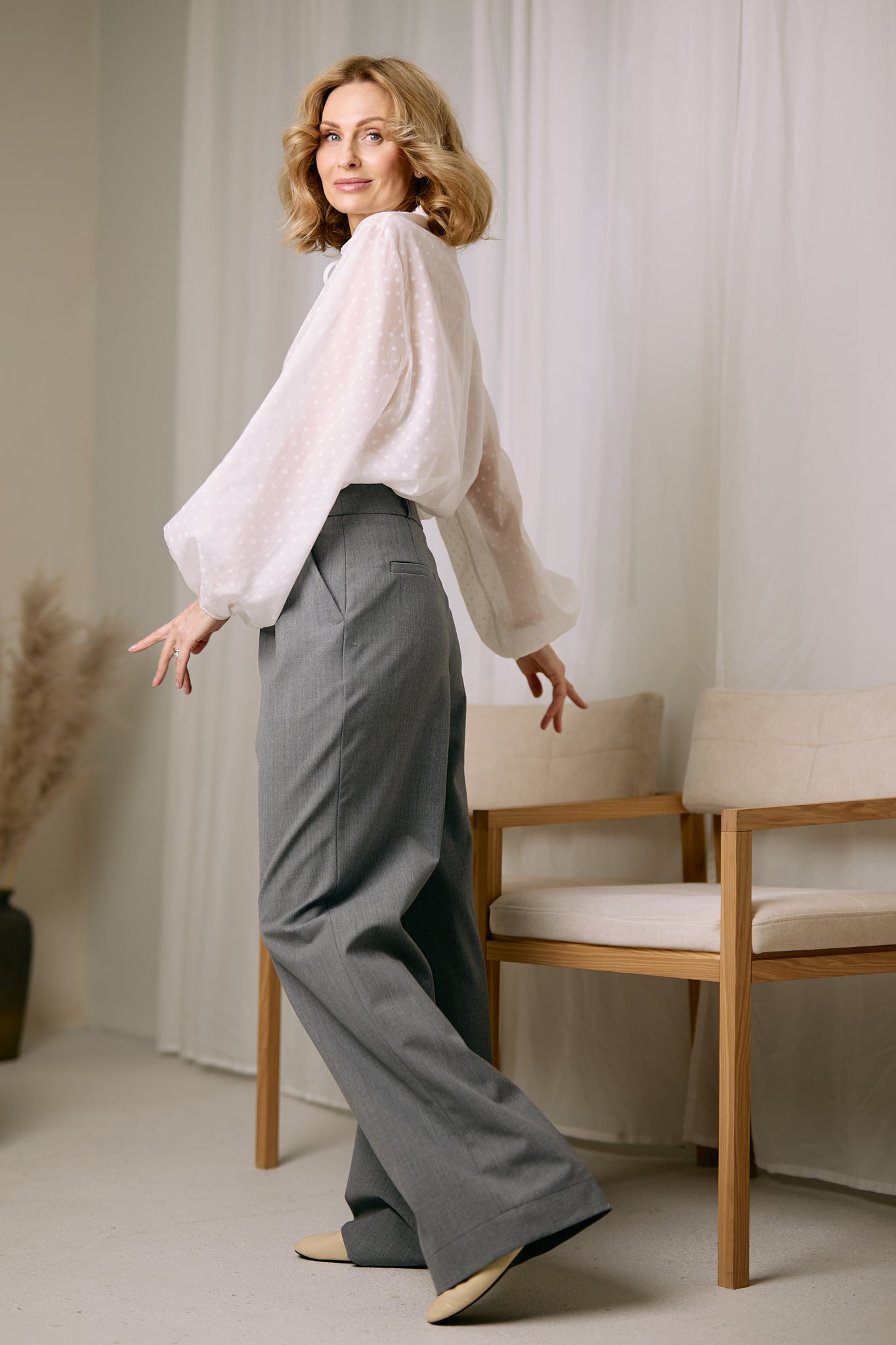 Pants Classica - Gray colour