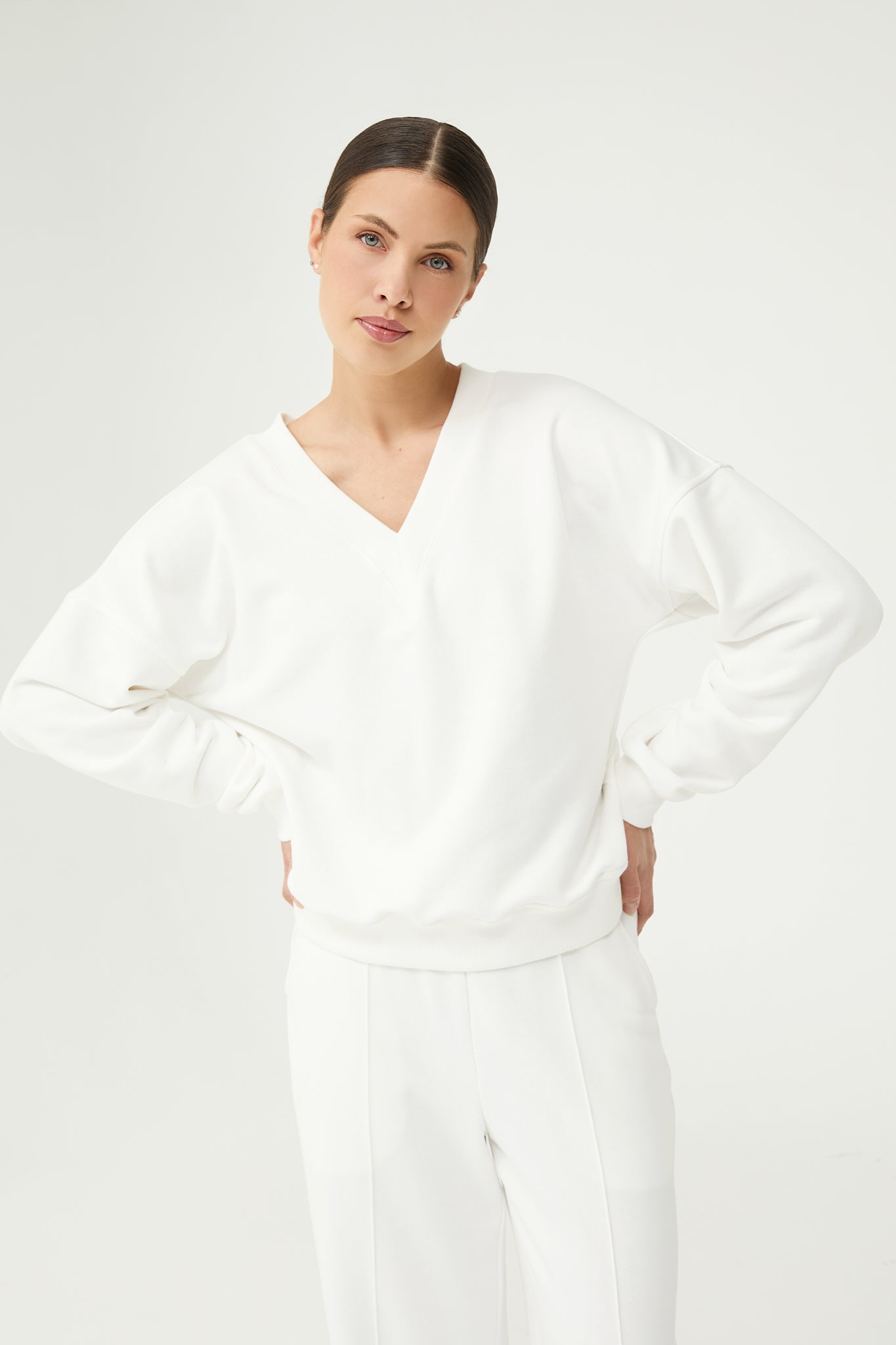 Silens pullover in Ivory White