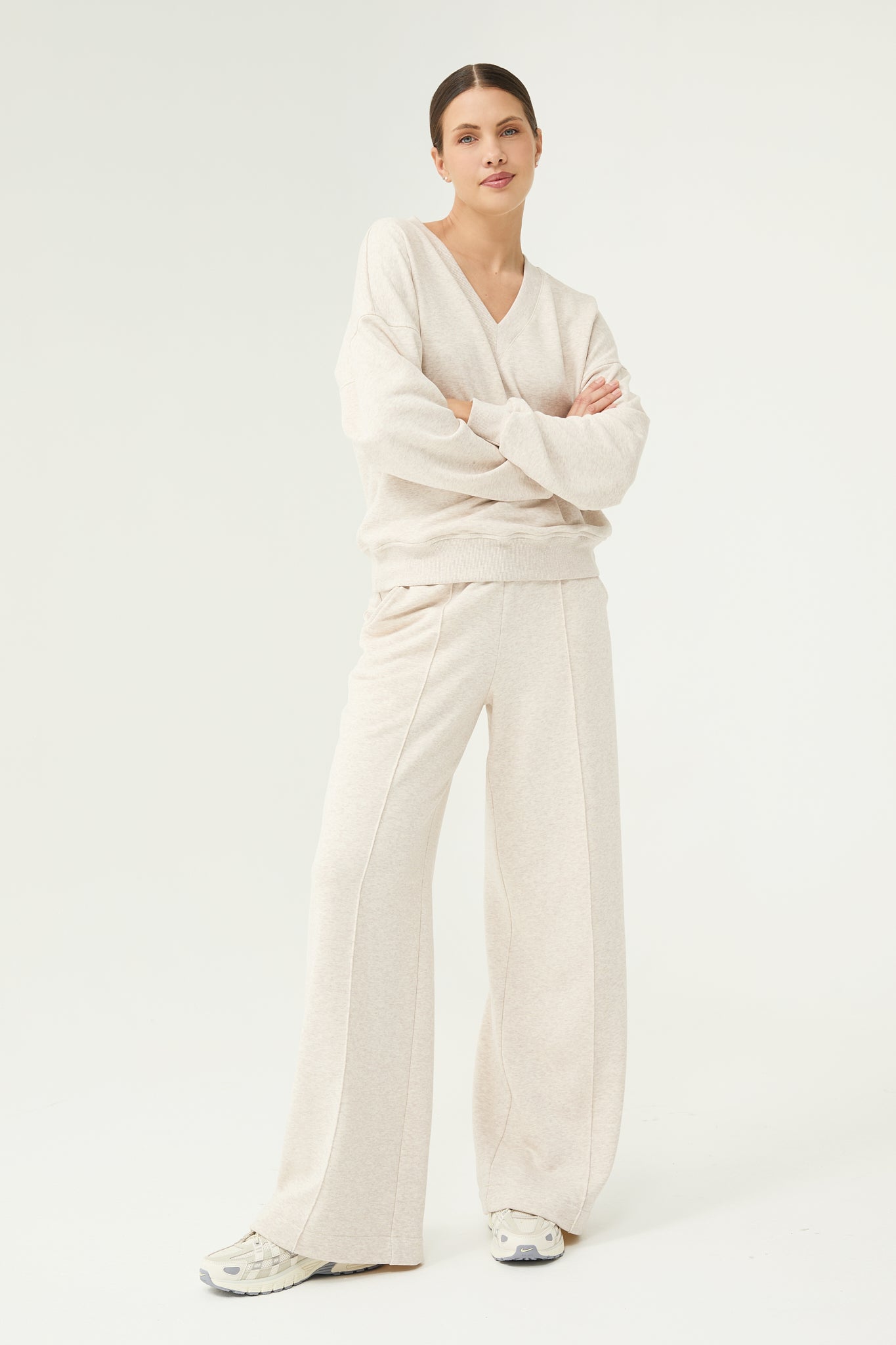 Loungewear Set in Ivory White