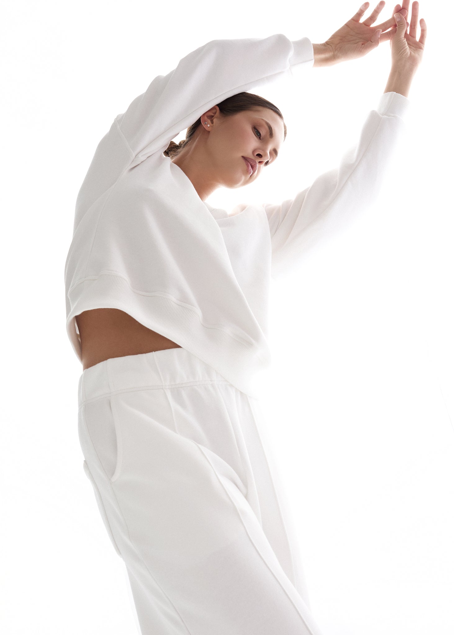 Loungewear Set in Ivory White