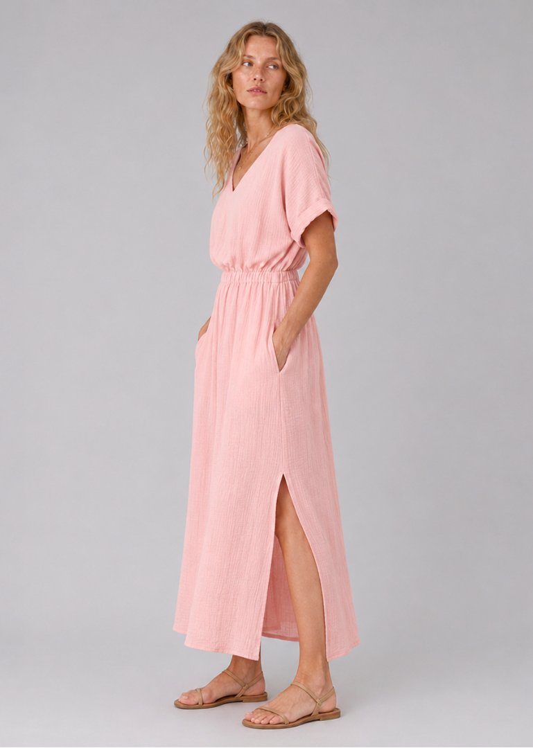 Alba Dress in Pink