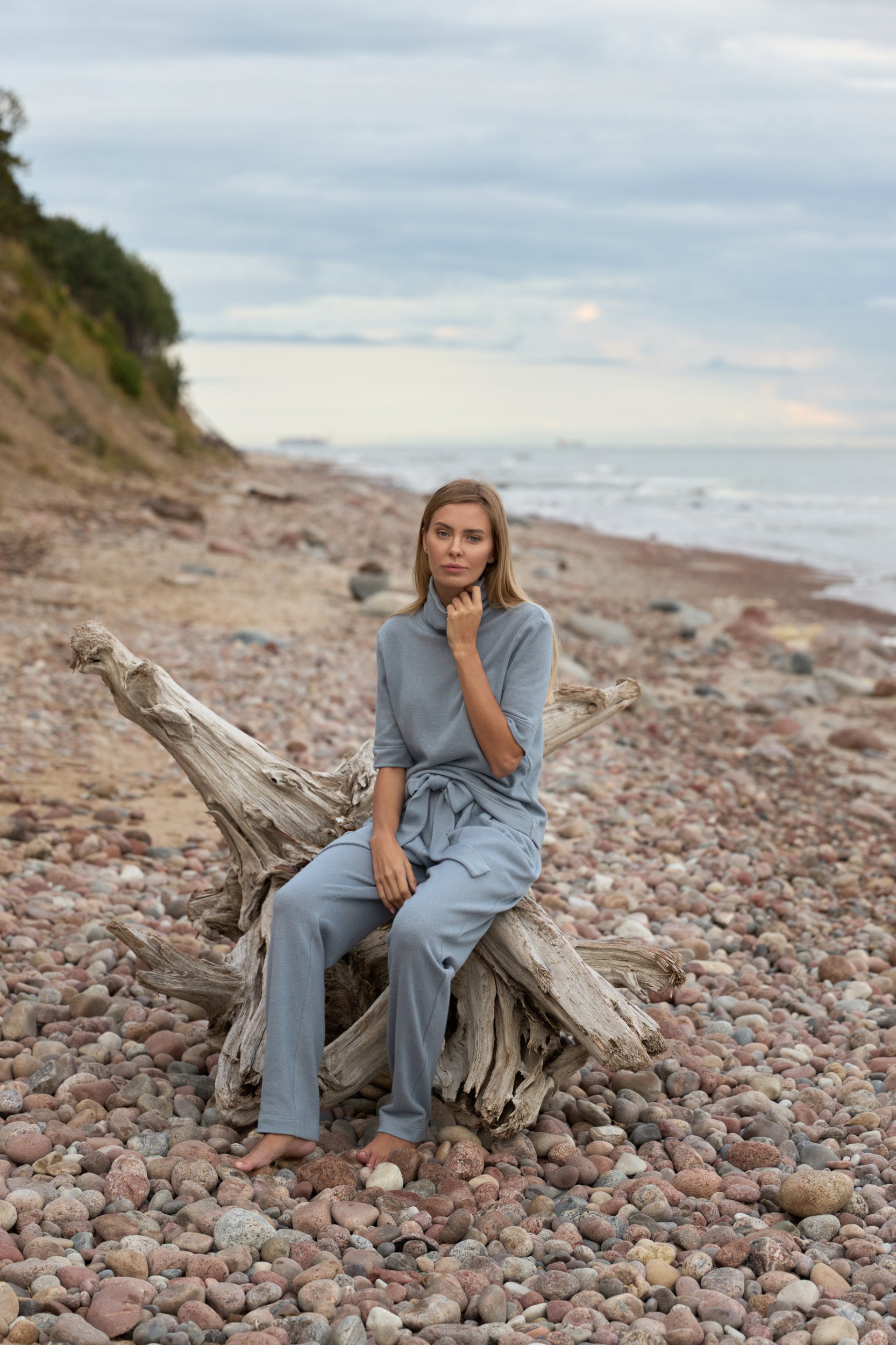 Semel Turtleneck in Blue