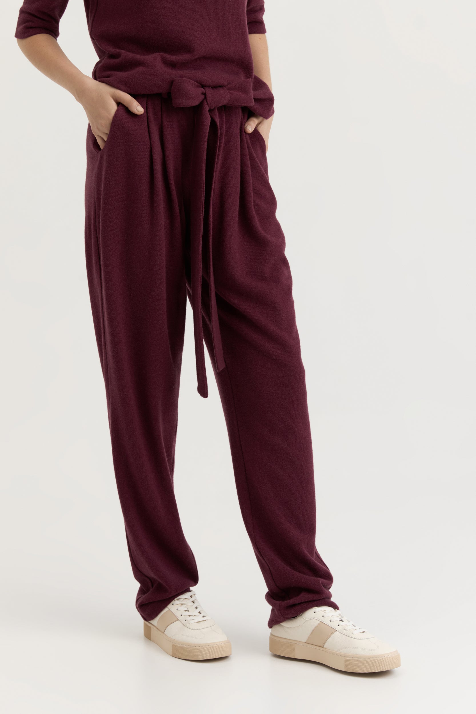 Loungewear Set in Burgundy