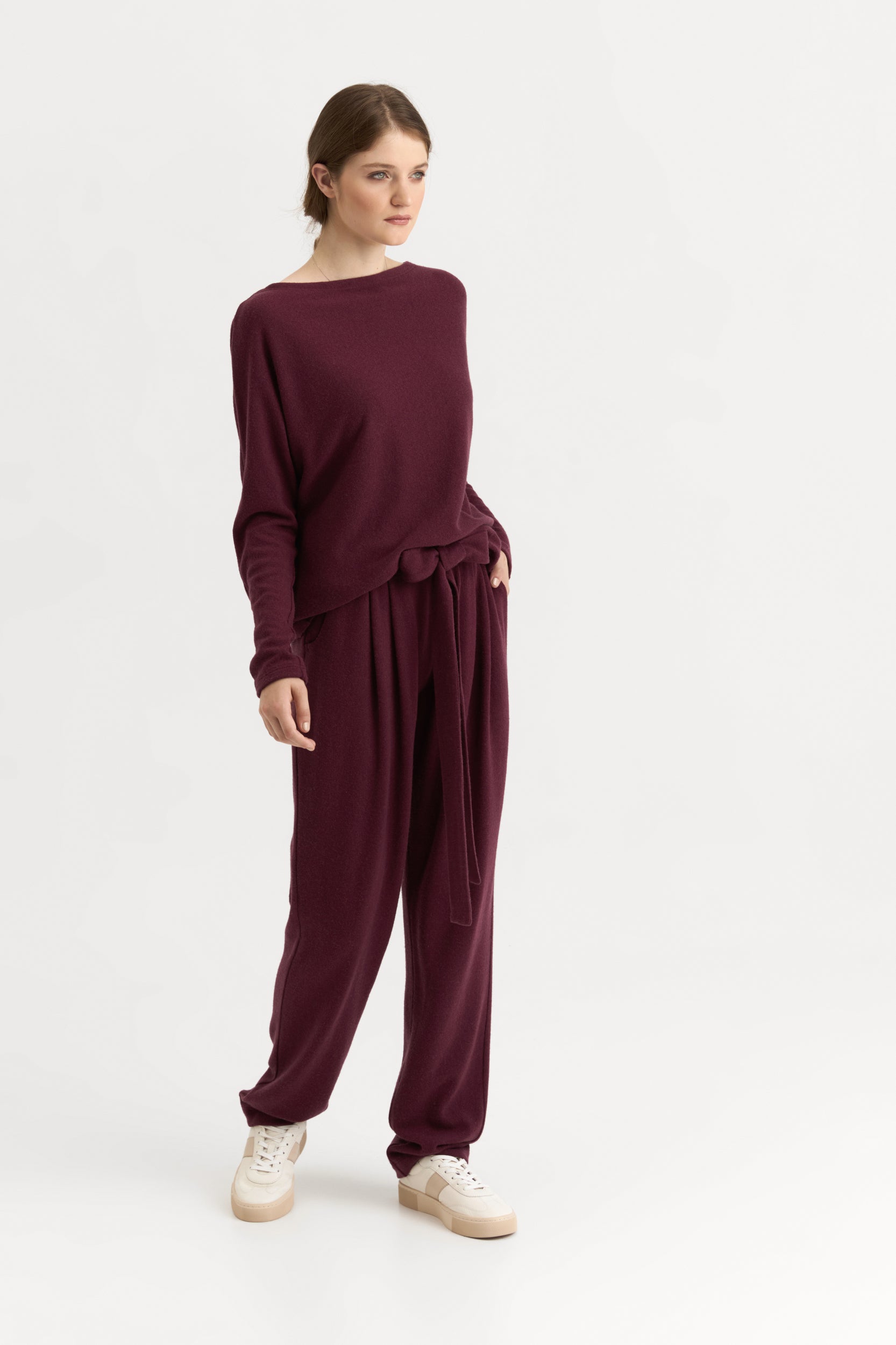 Loungewear Set in Burgundy