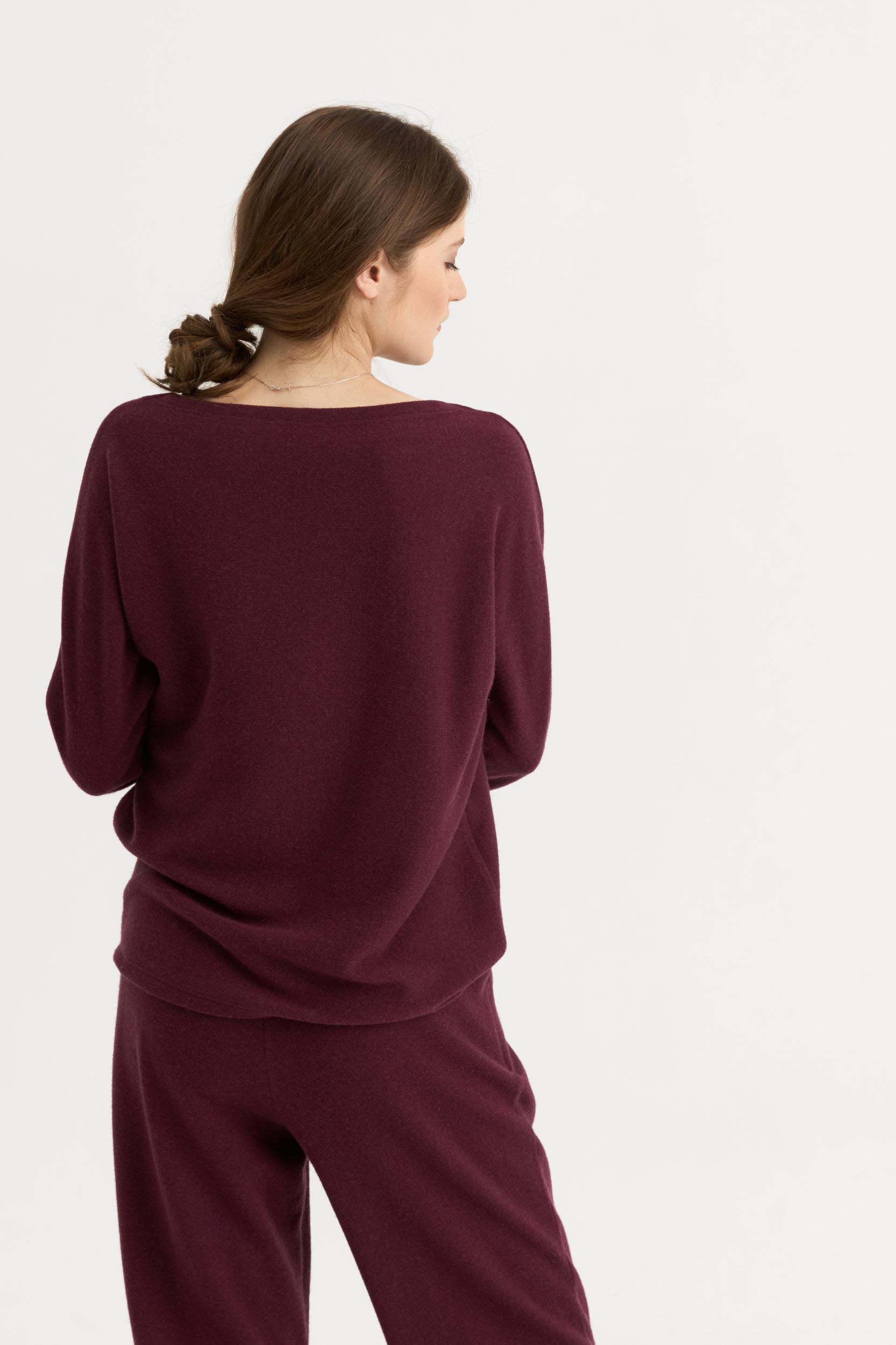 Loungewear Set in Burgundy