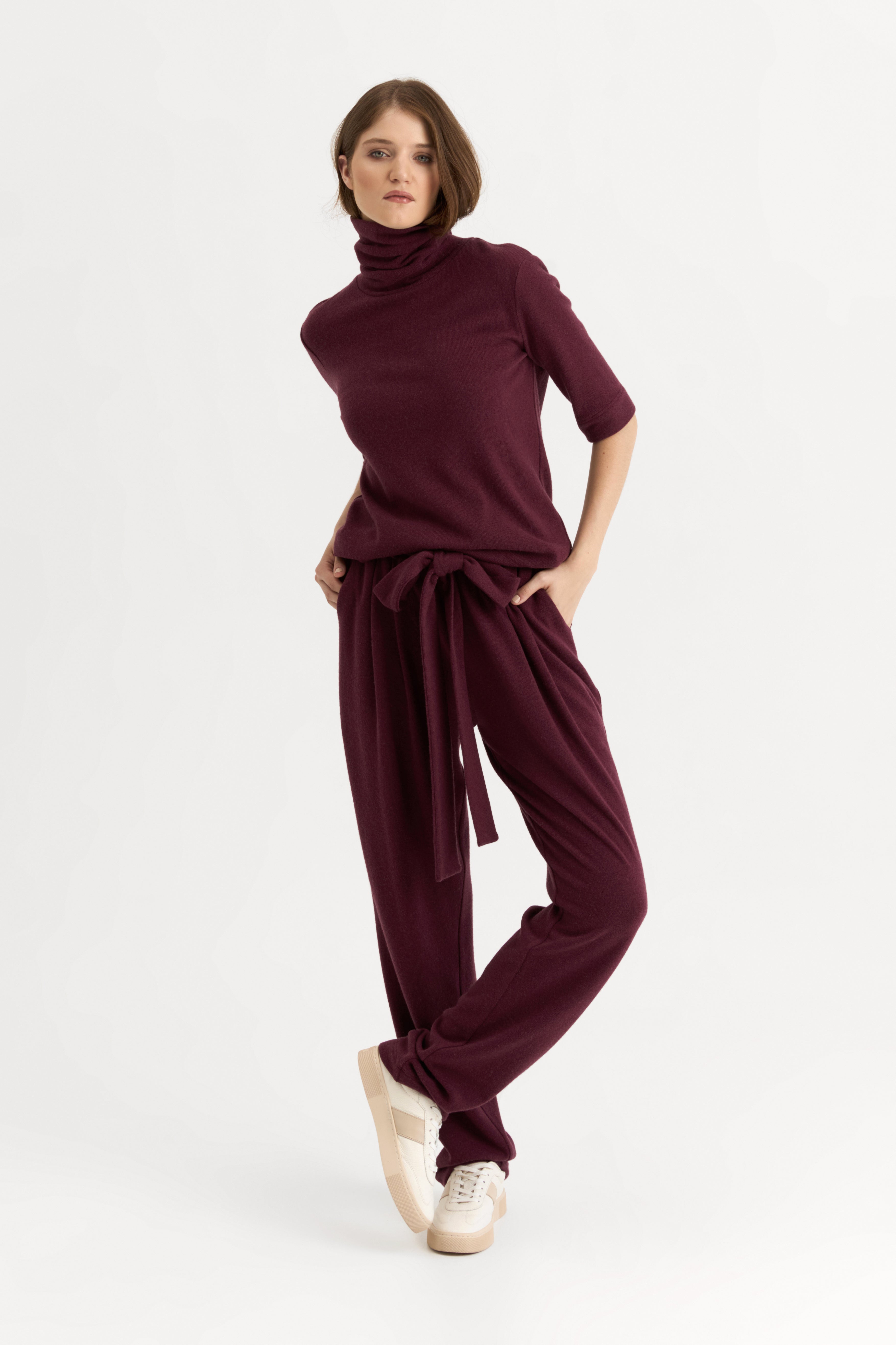 Loungewear Set in Burgundy