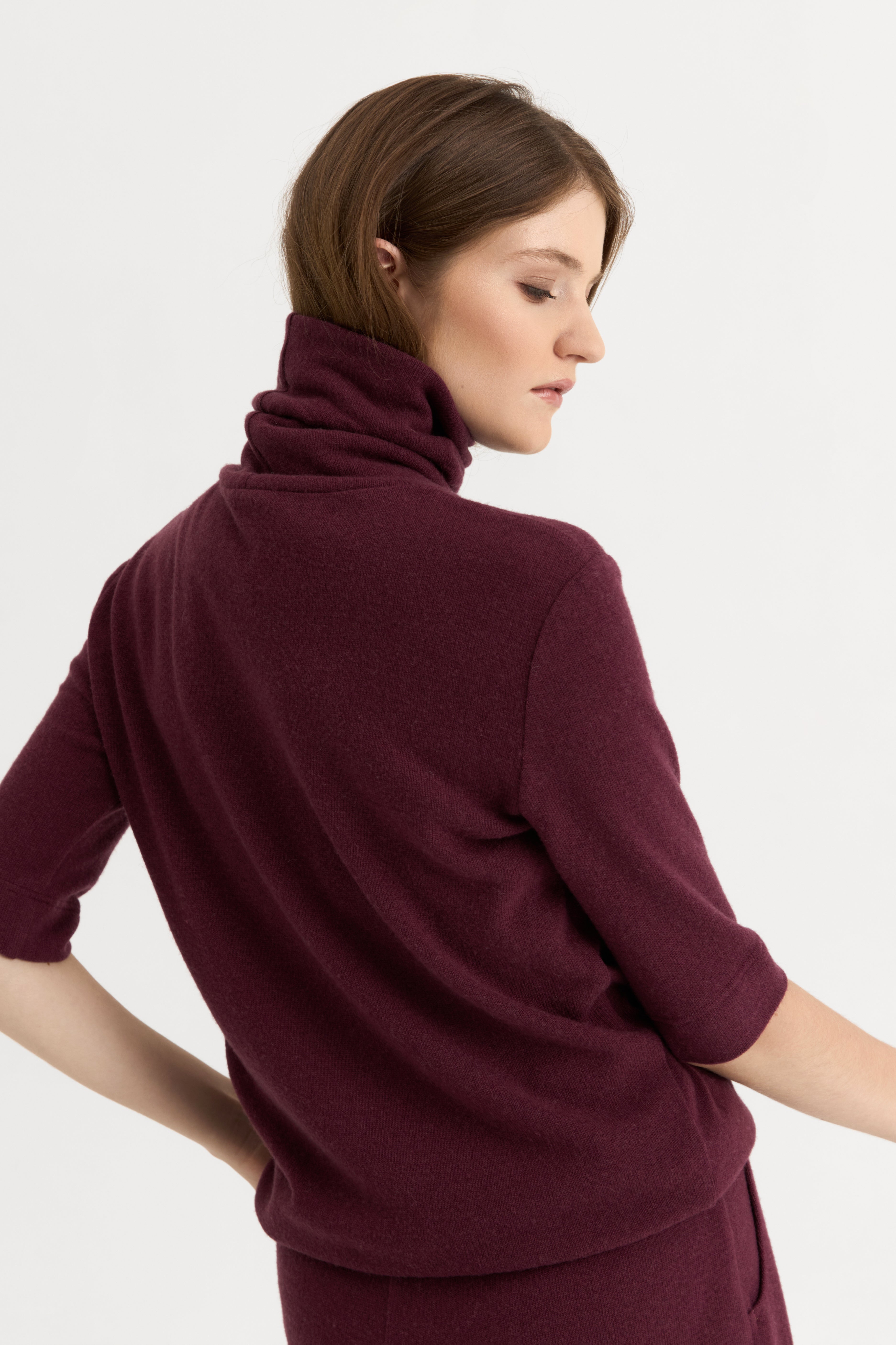 Loungewear Set in Burgundy