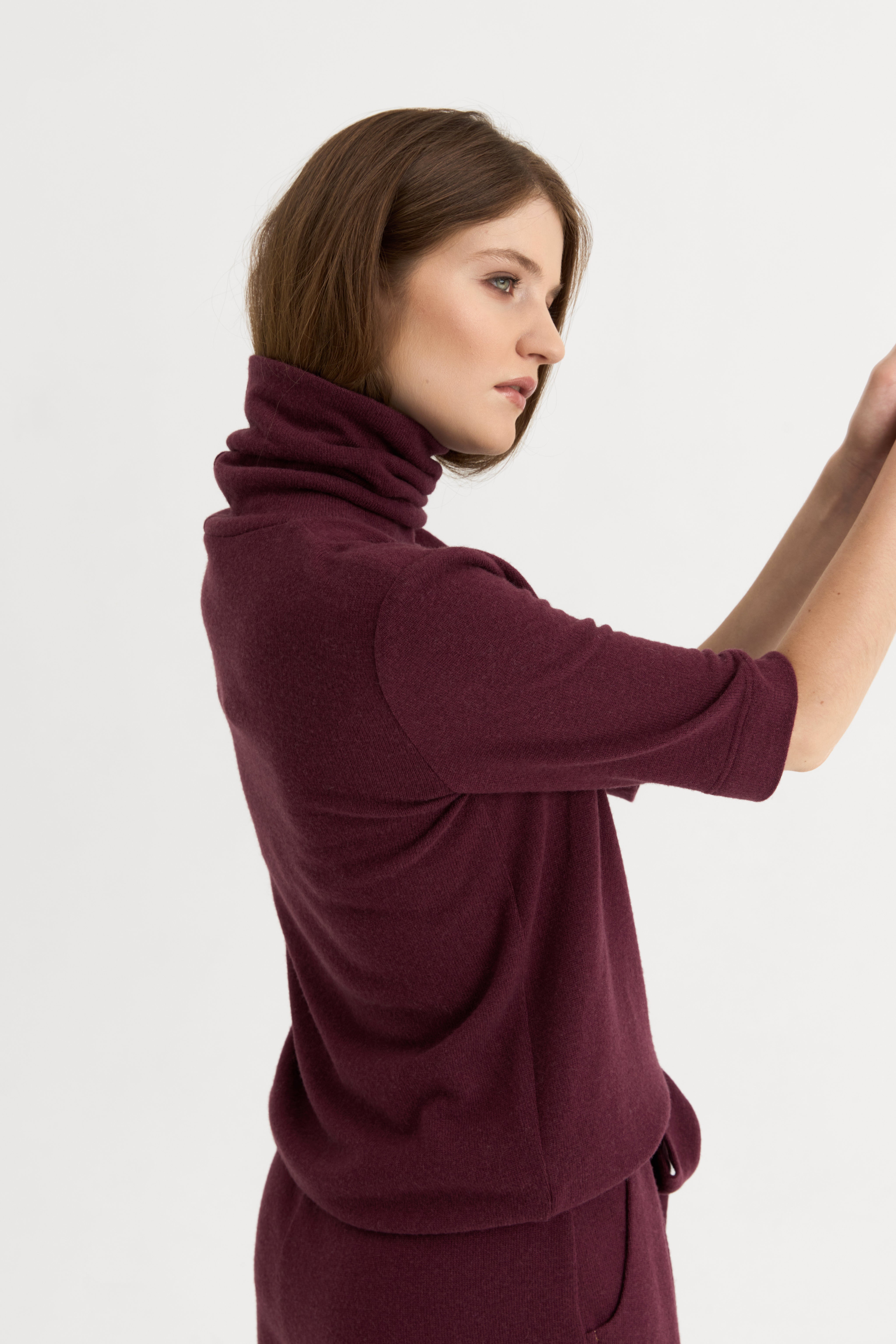 Loungewear Set in Burgundy