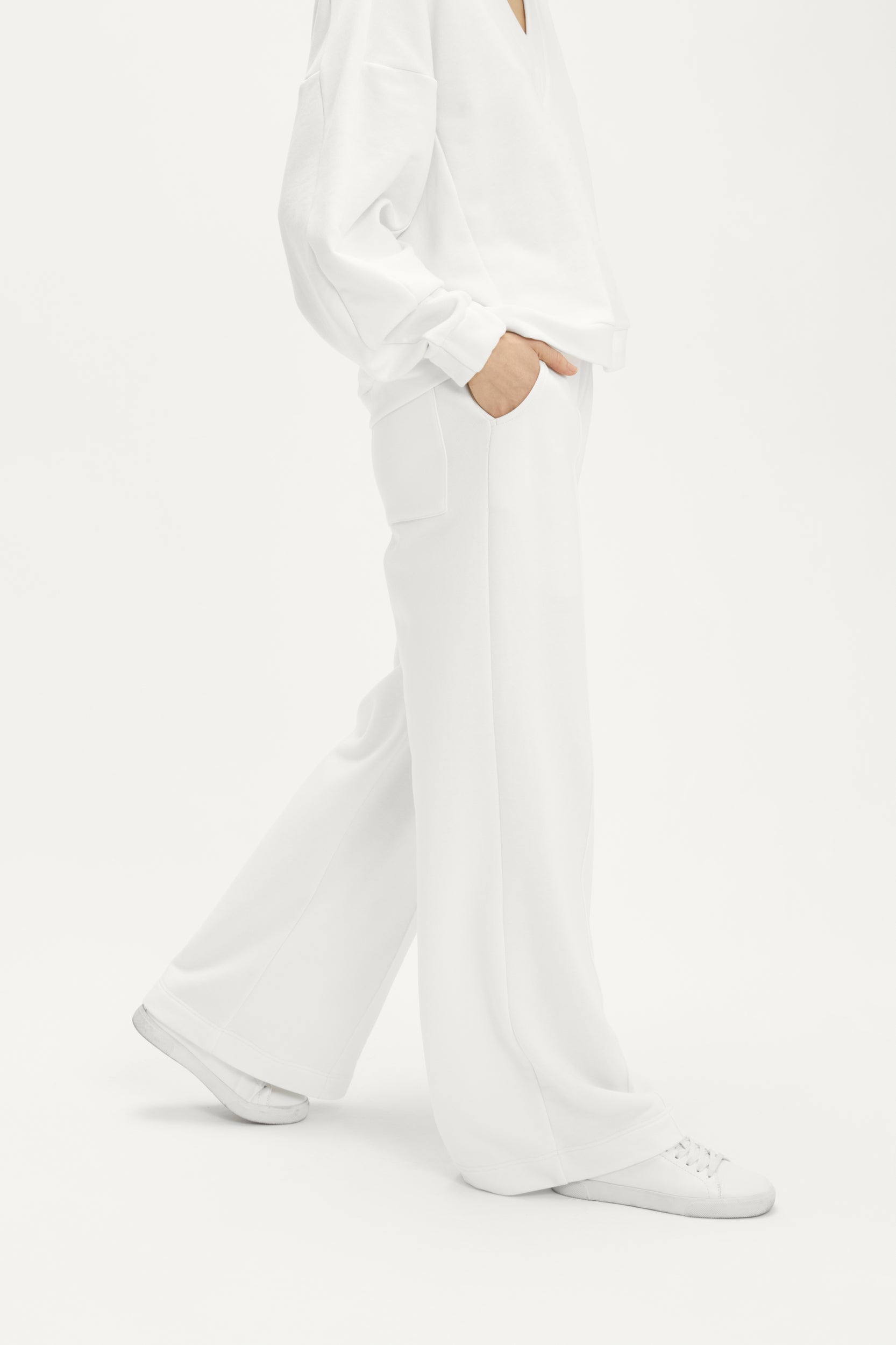 Loungewear Set in Ivory White