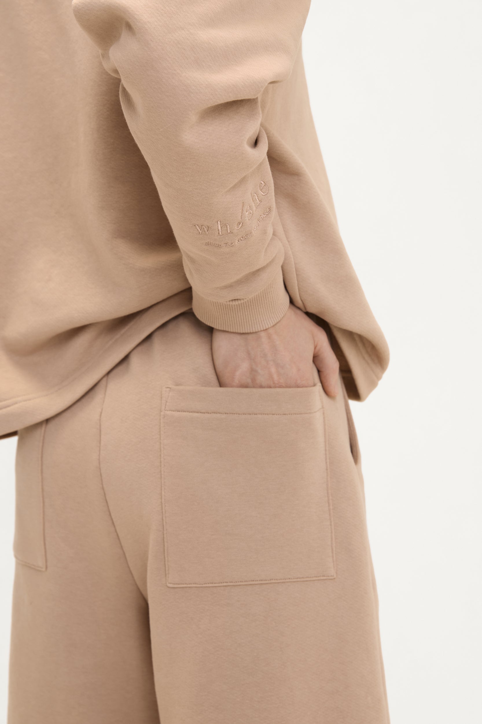 Loungewear Set in Light Brown