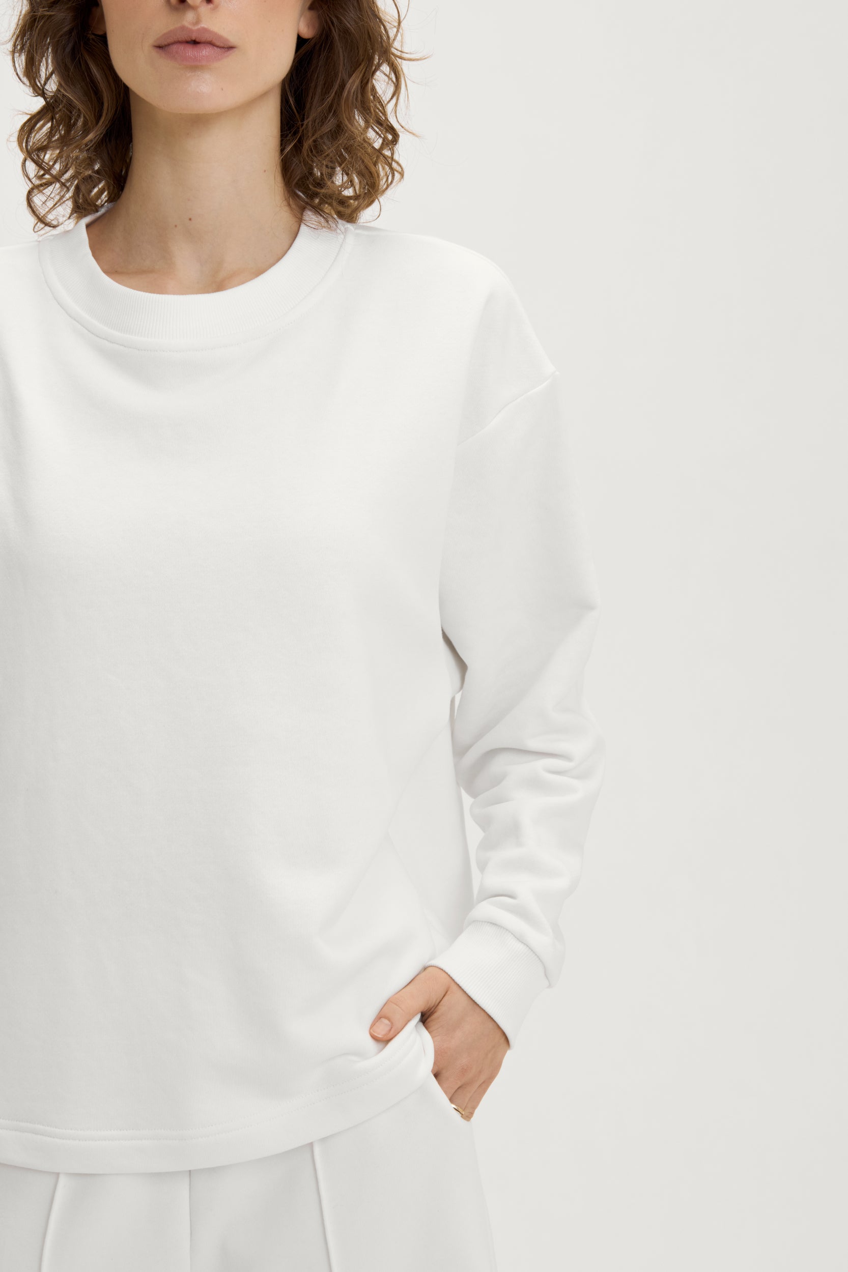 Loungewear Set in Ivory White