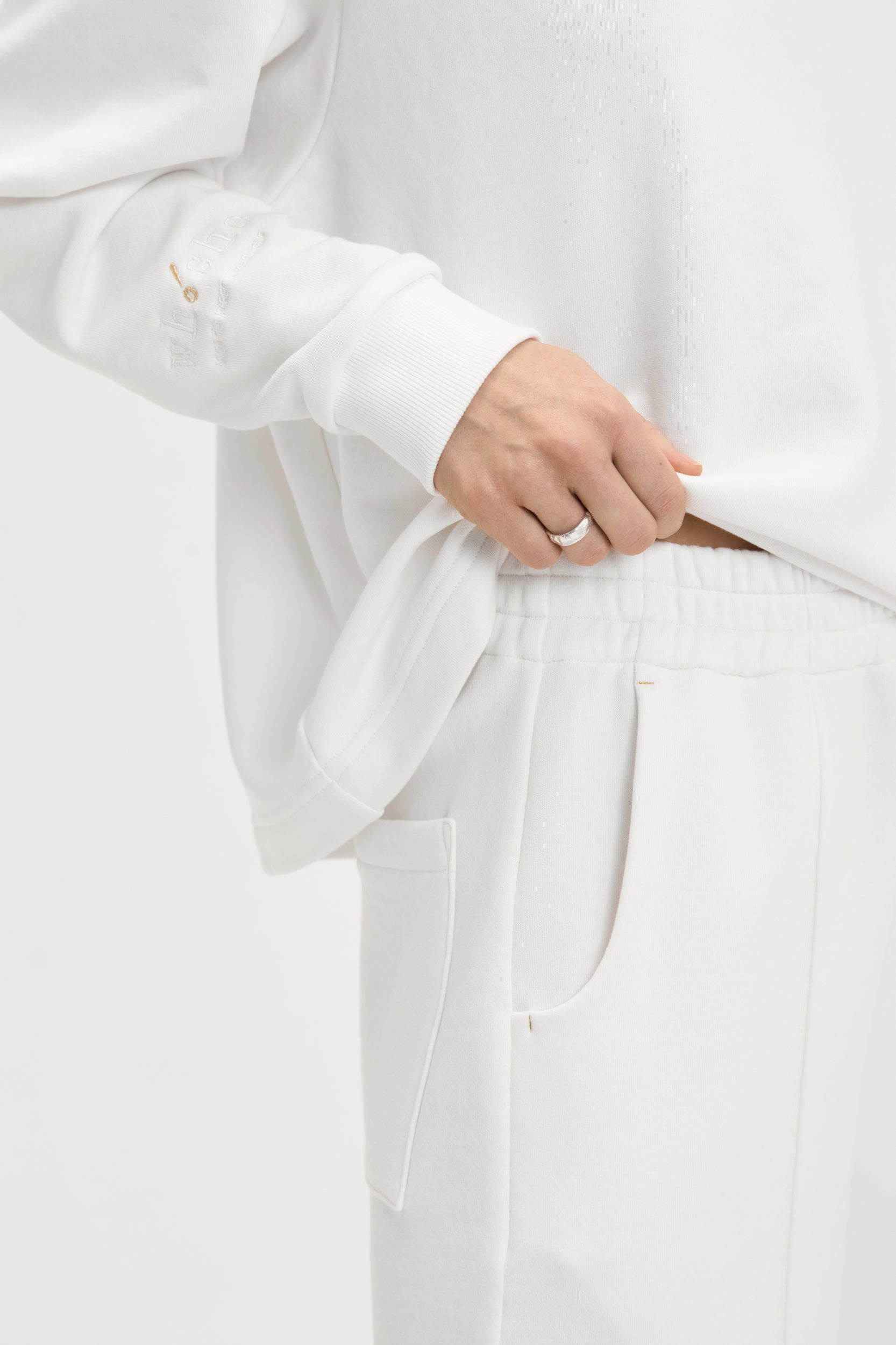 Loungewear Set in Ivory White