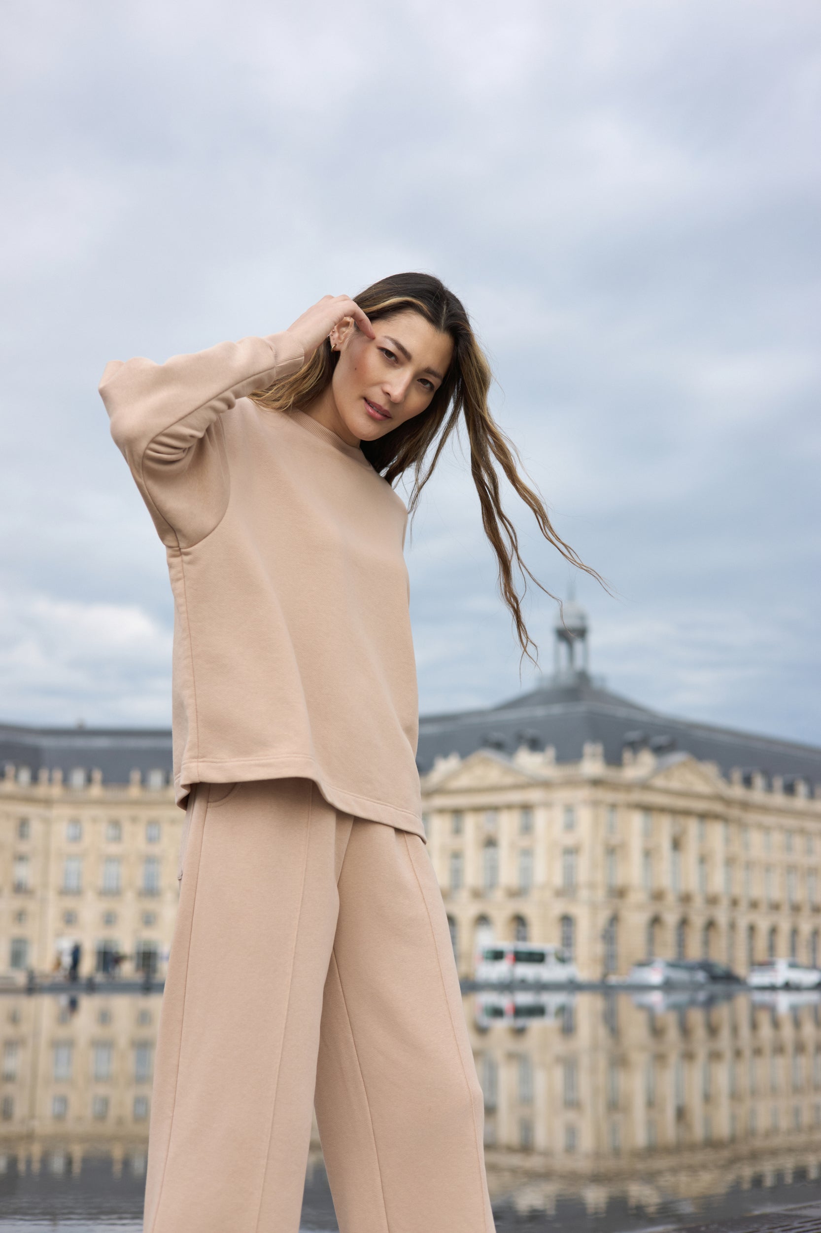 Loungewear Set in Light Brown