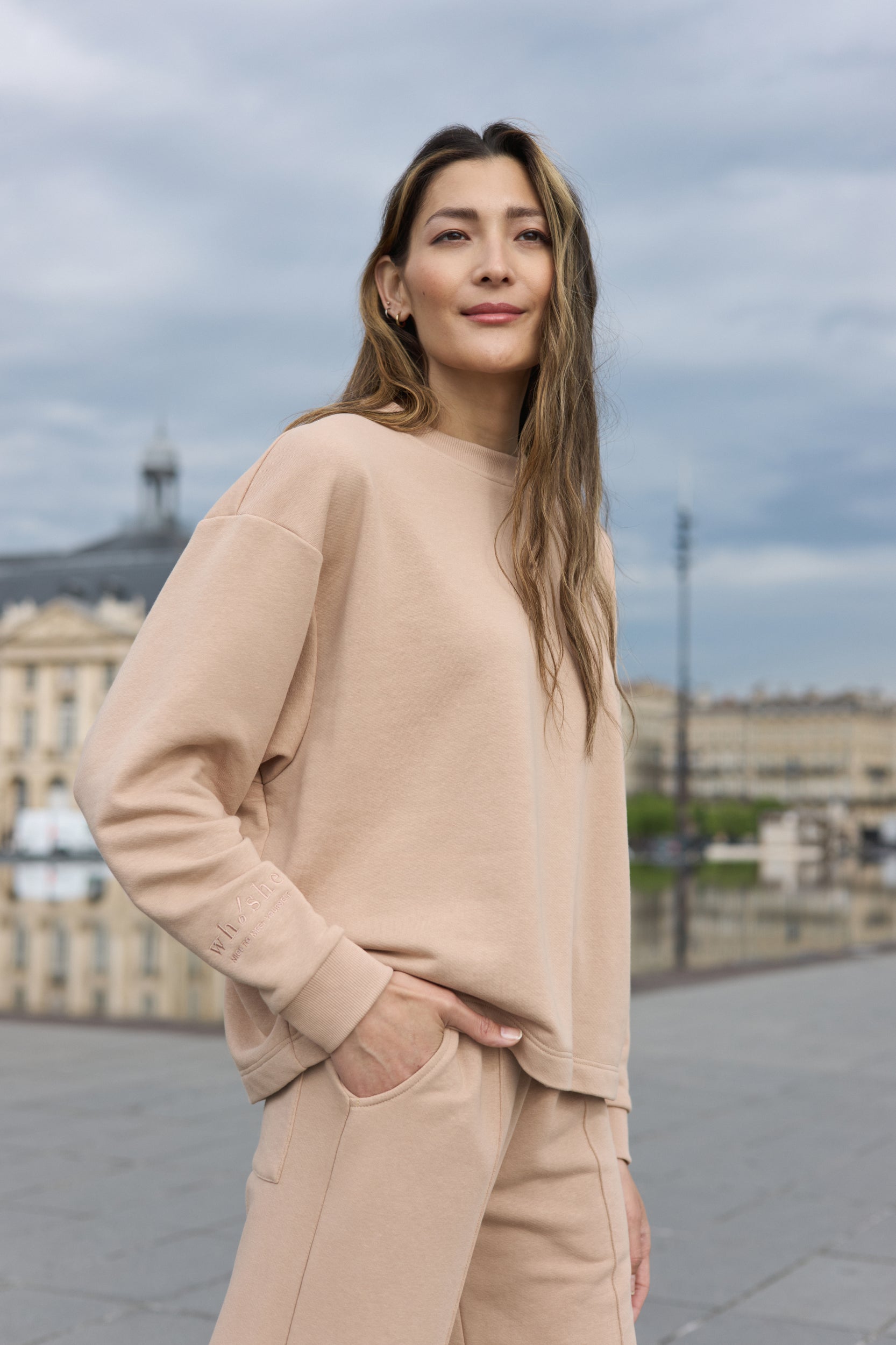 Loungewear Set in Light Brown