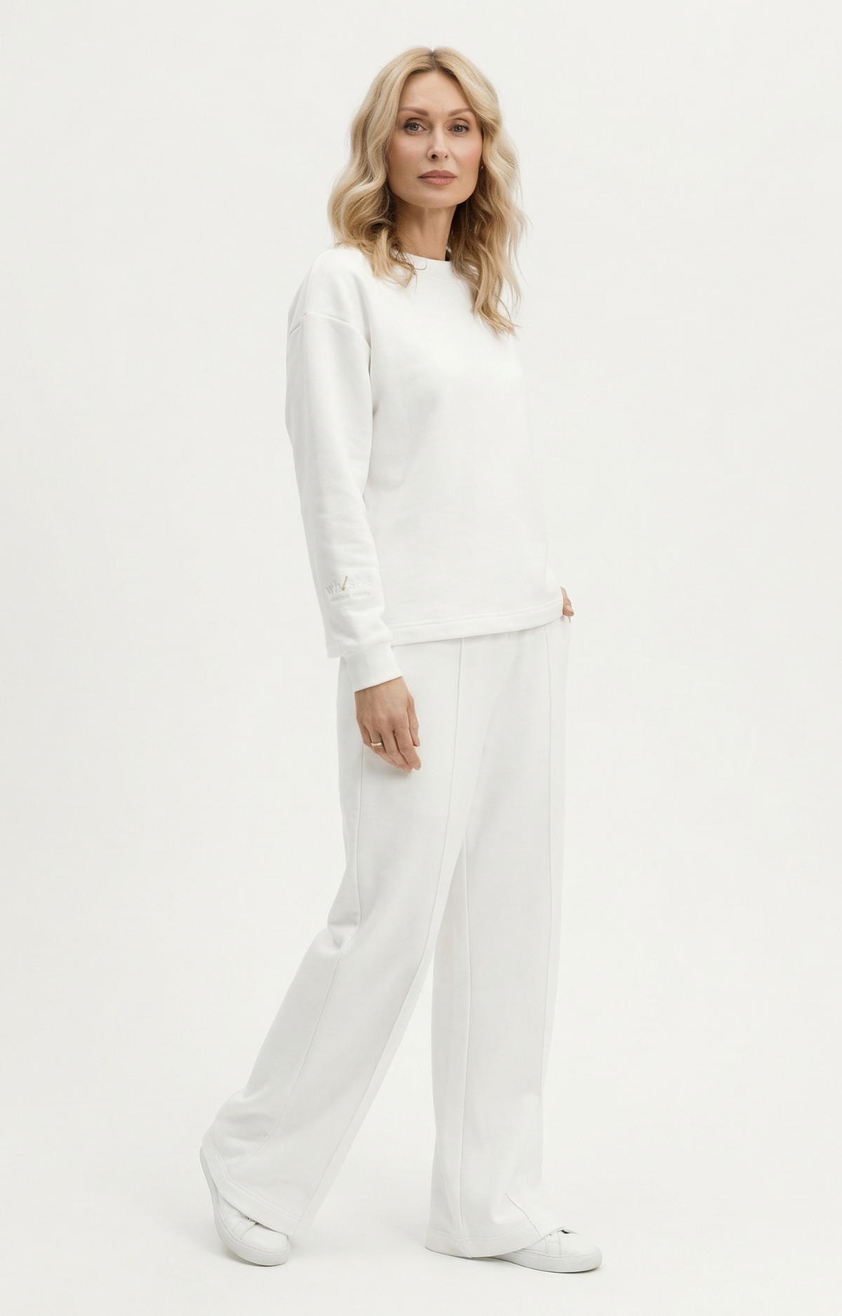 Loungewear Set in Ivory White