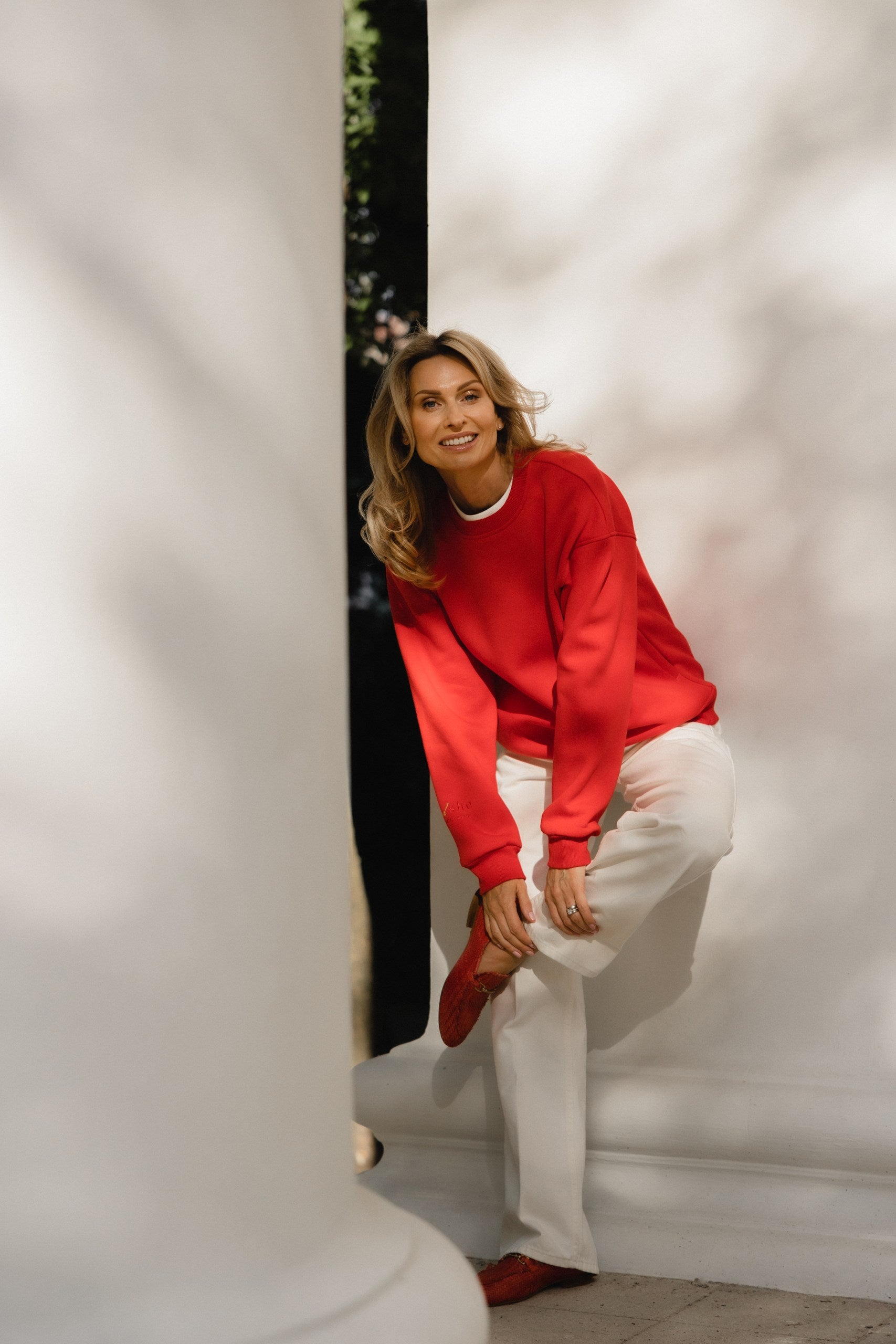 Stella Sweatshirt in red