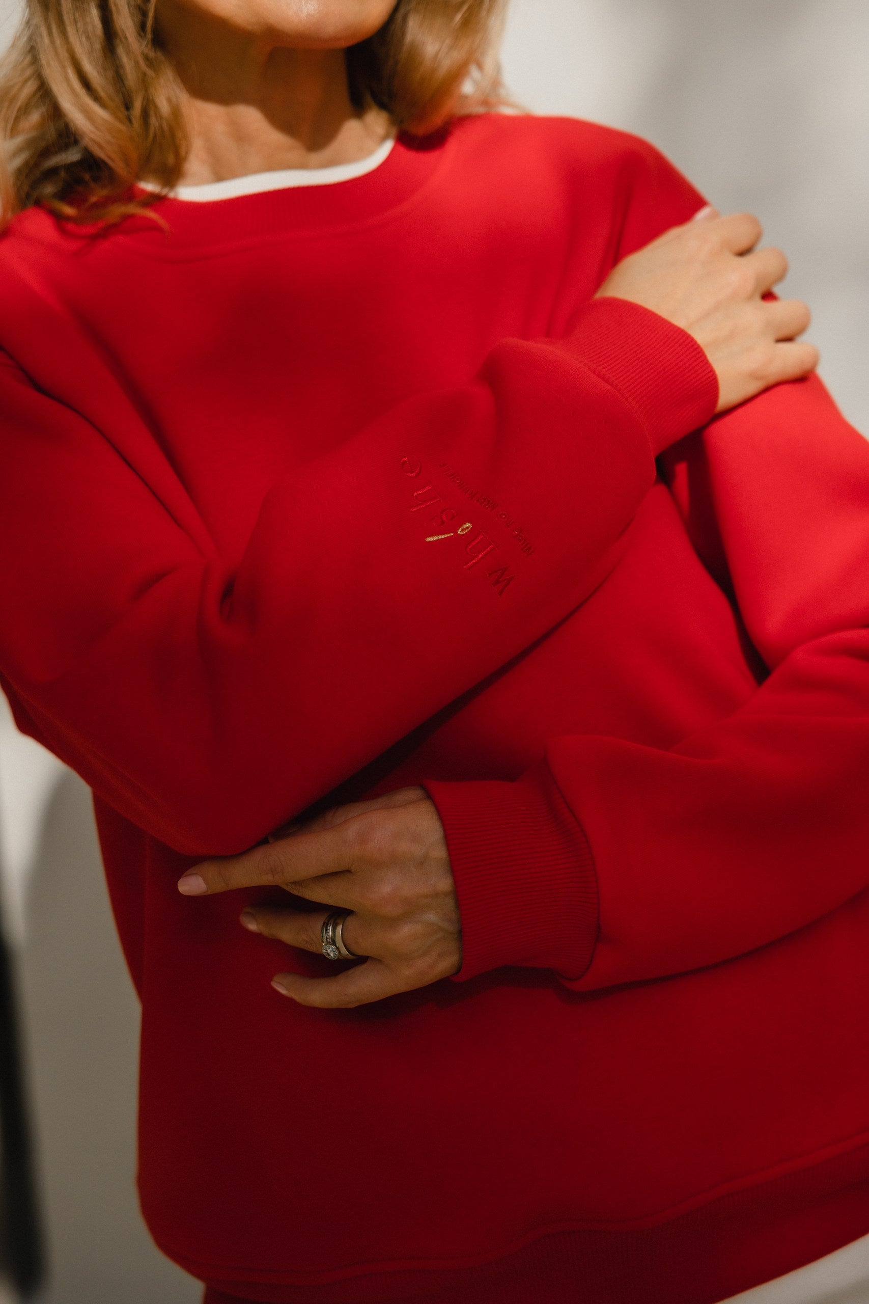 Stella Sweatshirt in red