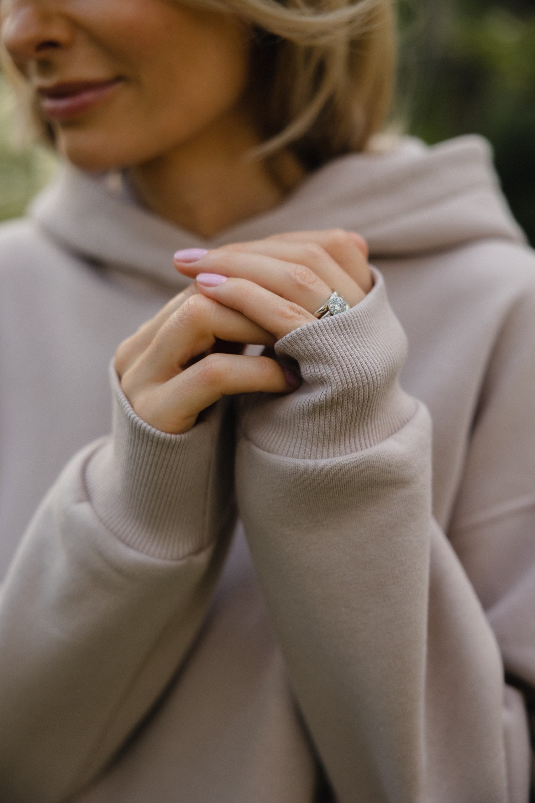 Stella Sweatshirt in dusty pink