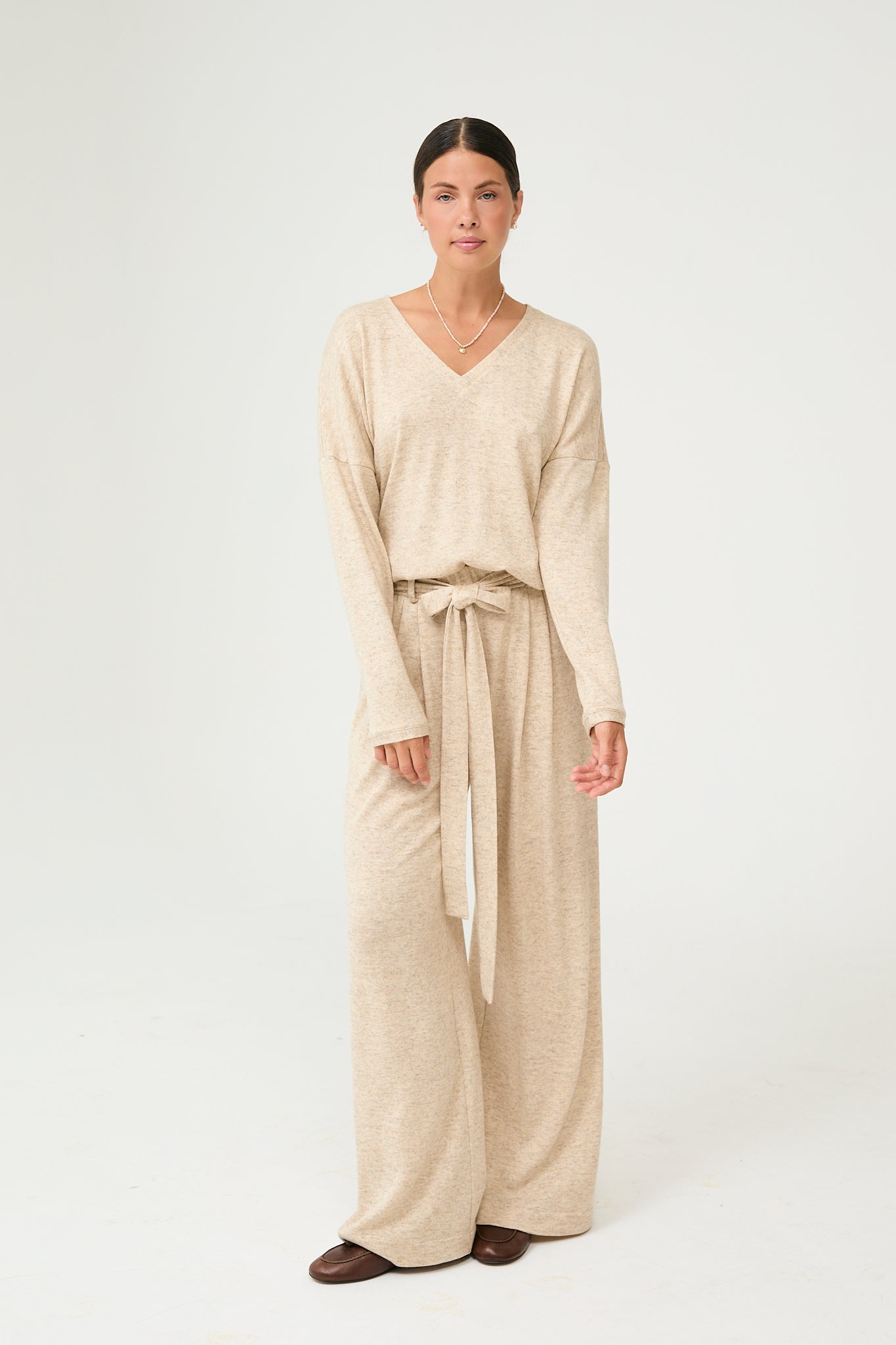 Lumen Pullover in Sand