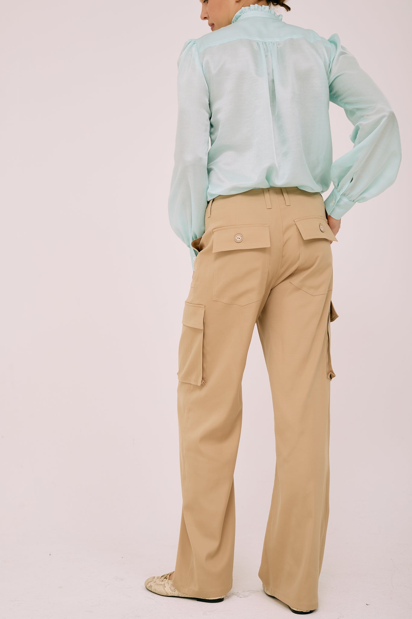 Alia Pants in Brown