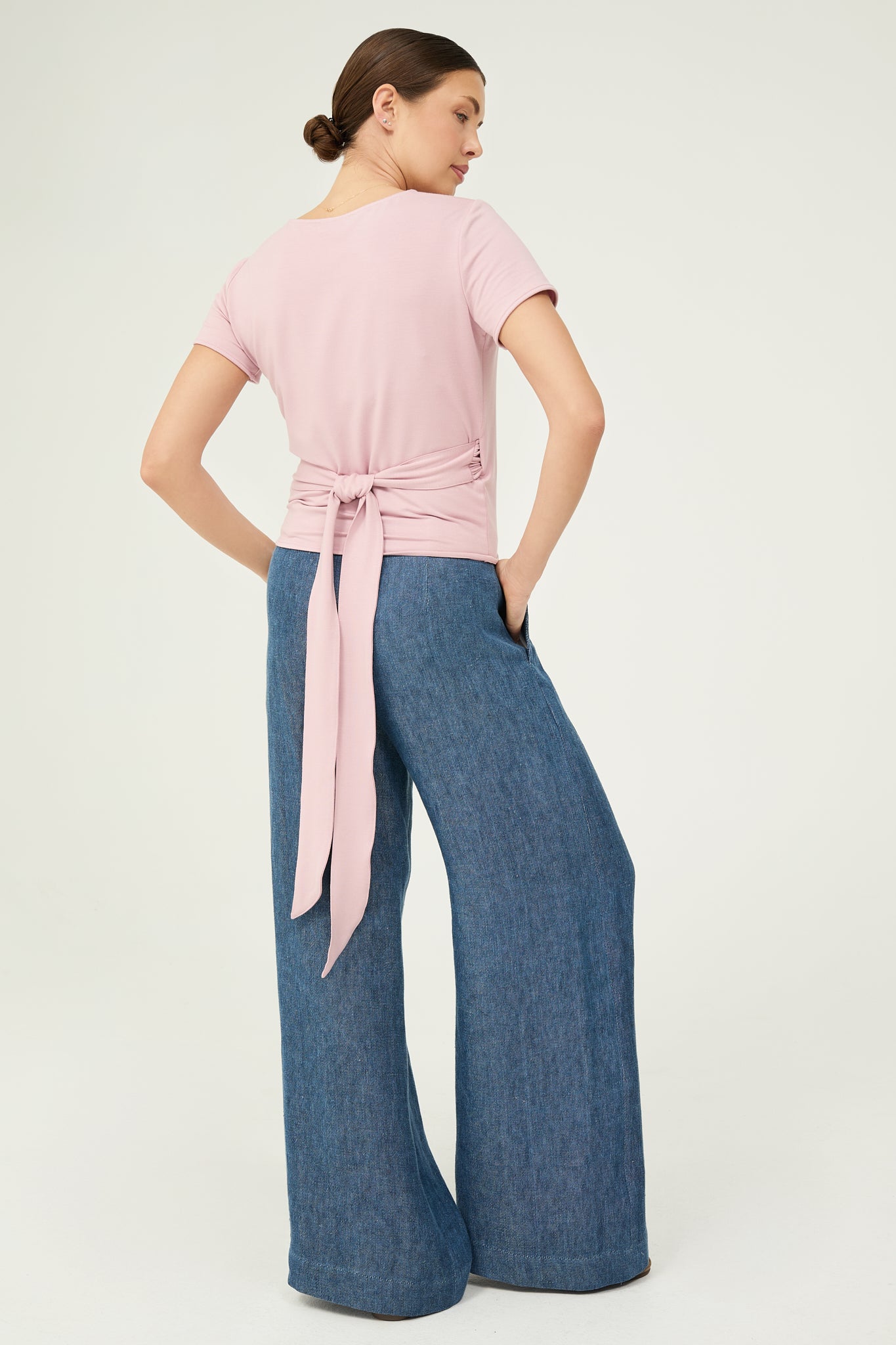 Marilla Blouse in Pink