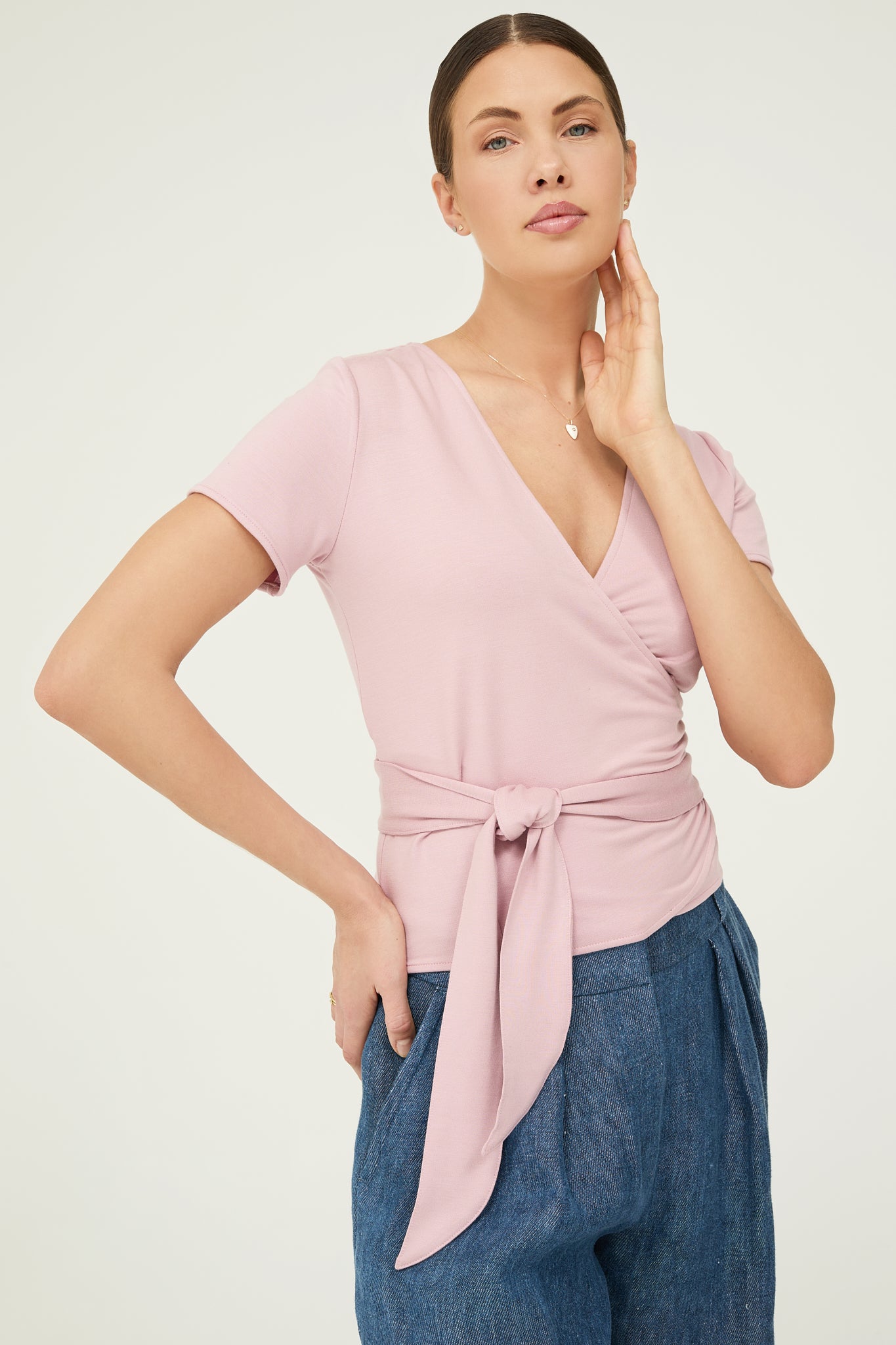 Marilla Blouse in Pink